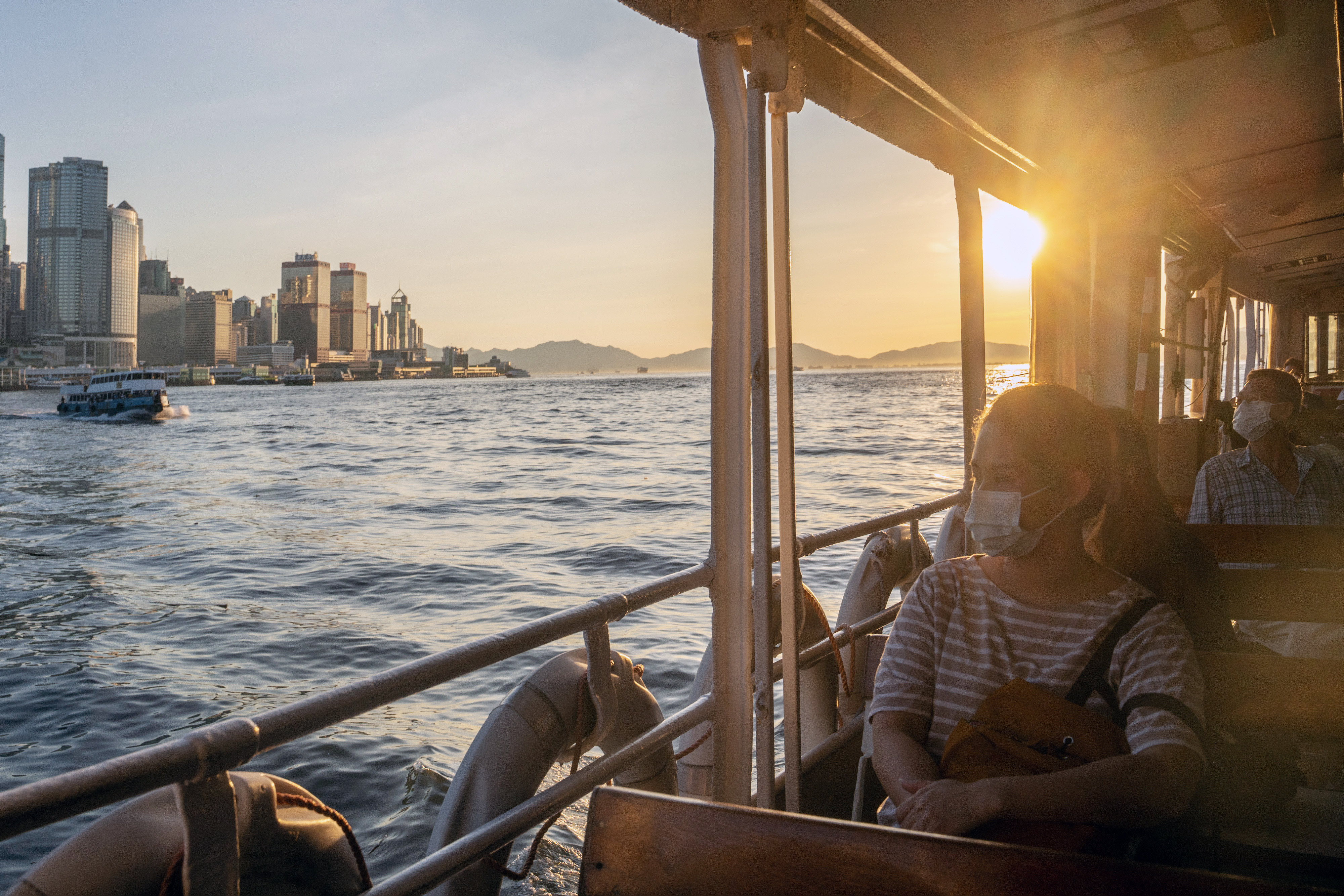 Passengers take the Star Ferry across Victoria Harbour on June 28. Hong Kong’s new elites are well positioned to repeat the city’s past success. Photo: Bloomberg