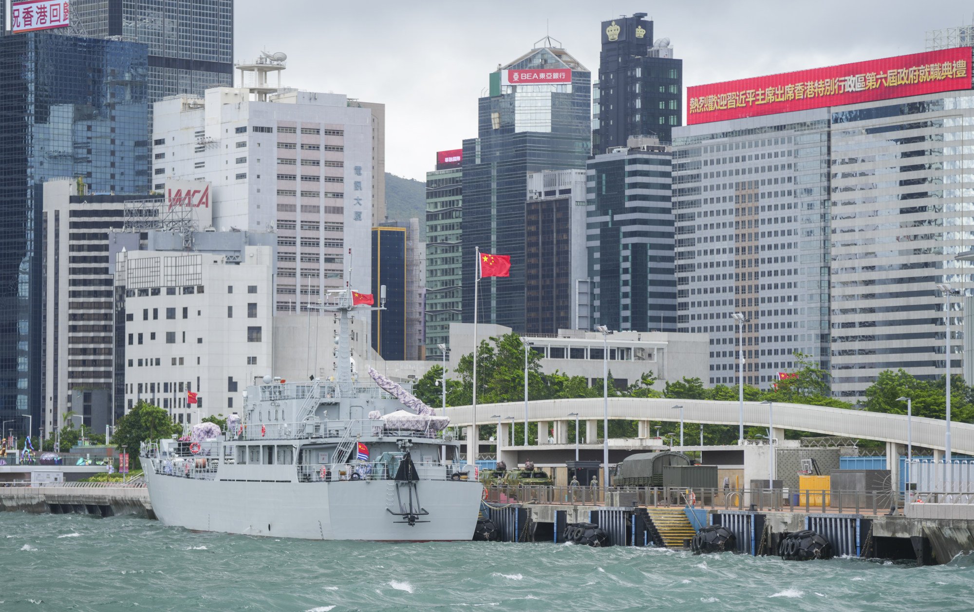Xi Jinping has assured Hong Kong of Beijing’s full, long-term backing for the city’s unique status and strengths. Photo: Sam Tsang