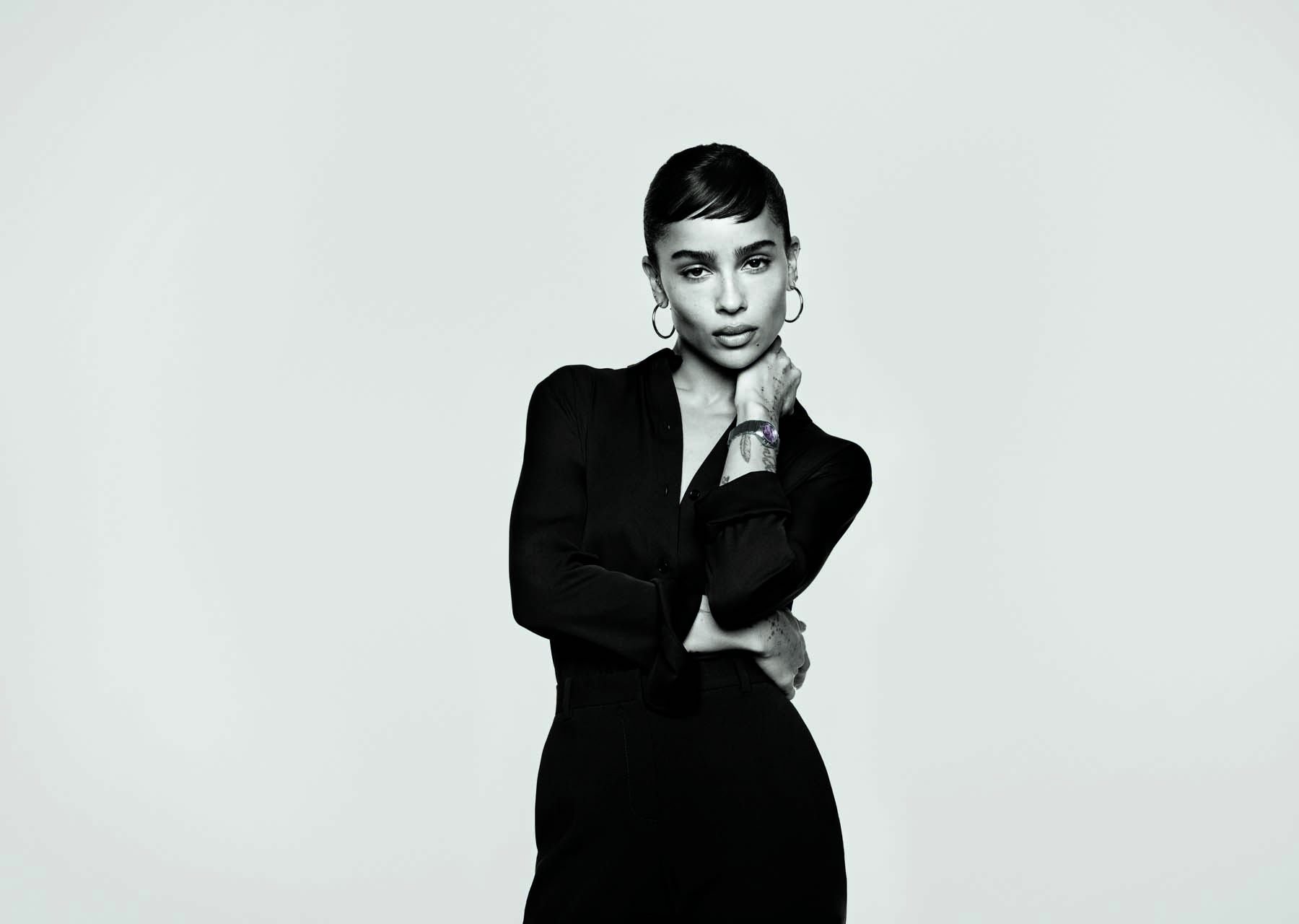 Zoë Kravitz, who stars in The Batman alongside Robert Pattinson, is one of the female talents to star in Omega’s latest campaign. Photos: Omega