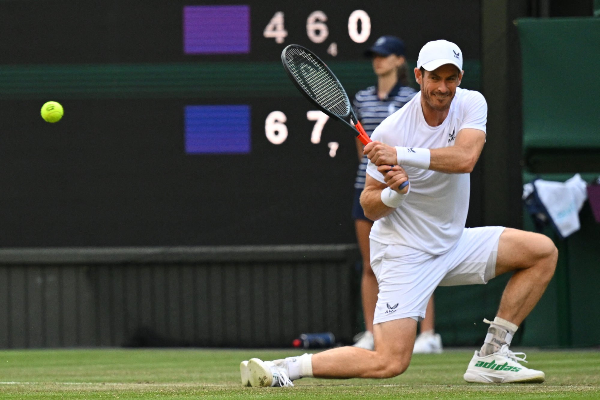 Britain’s Andy Murray (pictured) lost to John Isner of the US in the second round of the men’s singles at this year’s Wimbledon. Photo: AFP