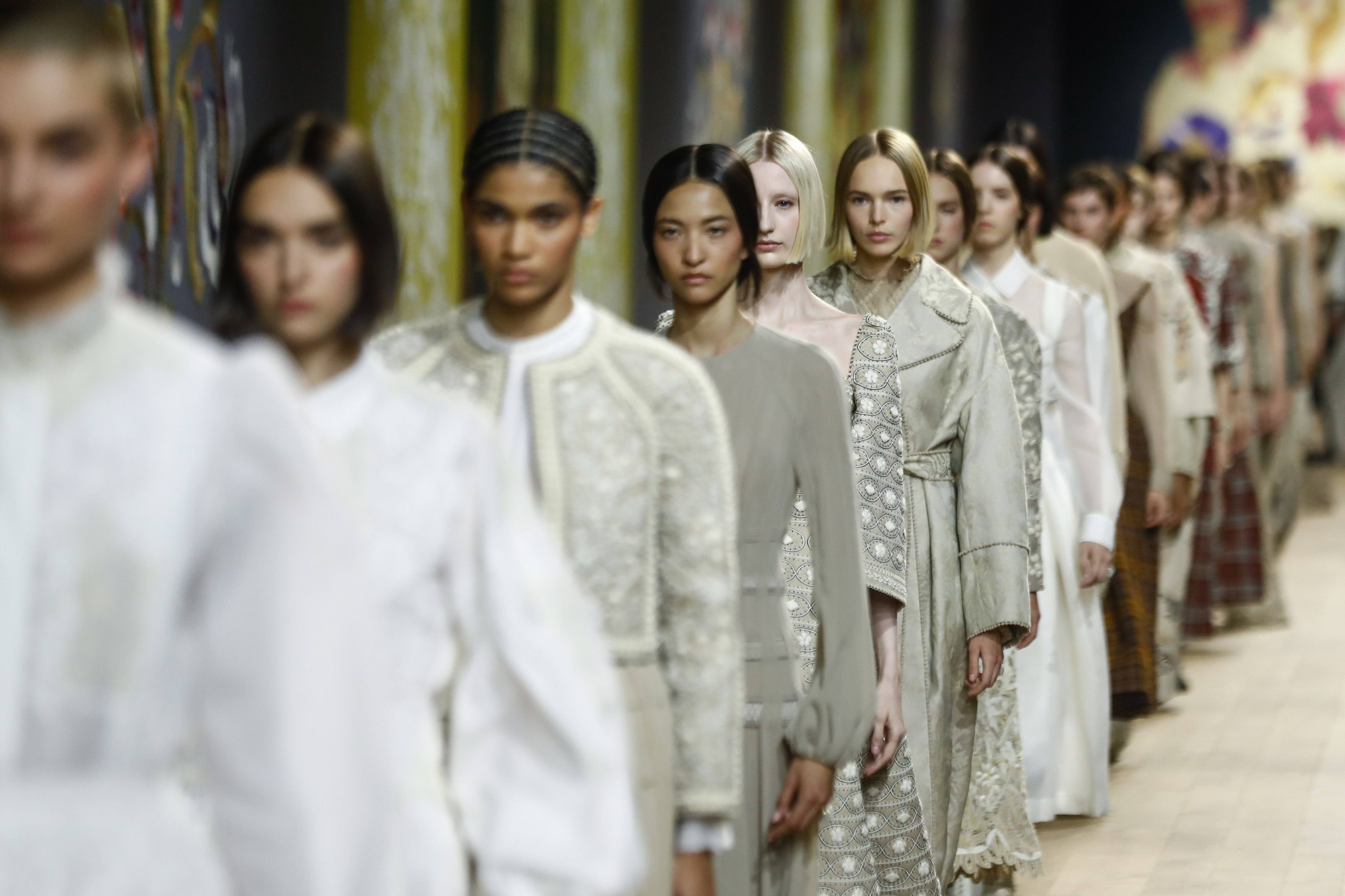Paris Haute Couture Week: Dior paid homage to Ukraine with an