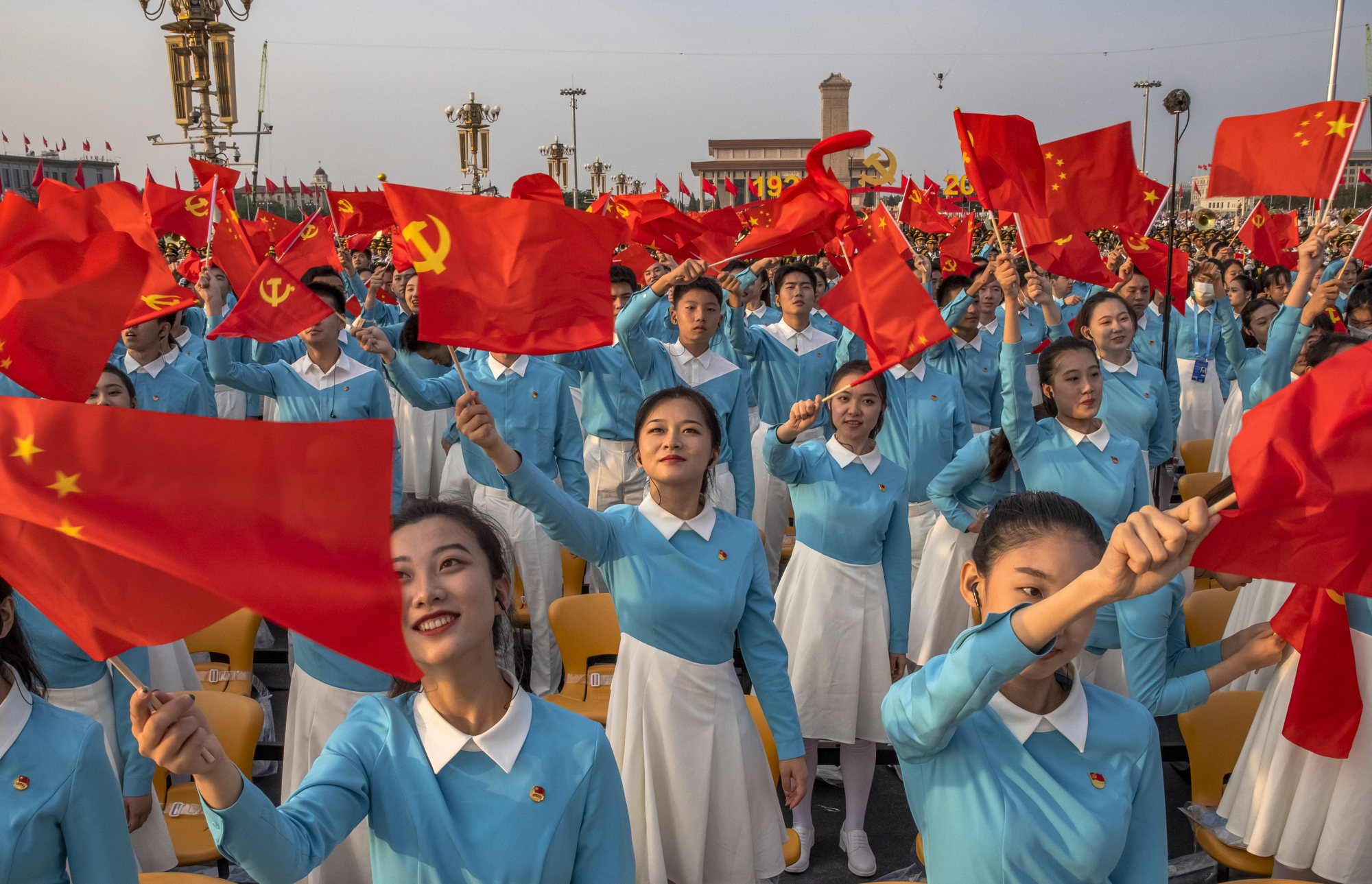 Communist Party membership has risen to a record 96.71 million people. Photo: EPA-EFE