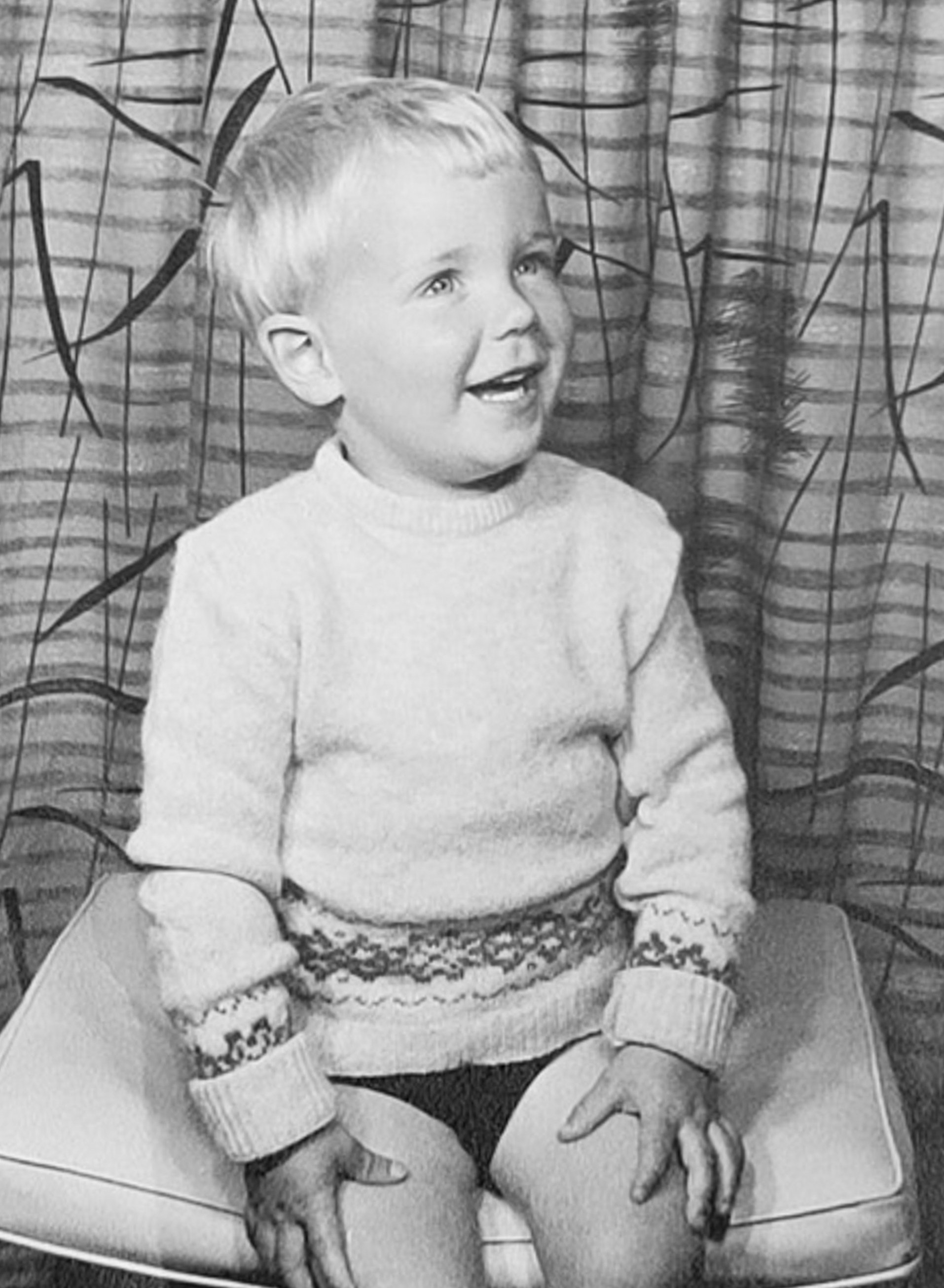 Simon Westcott as a child. Photo: Simon Westcott