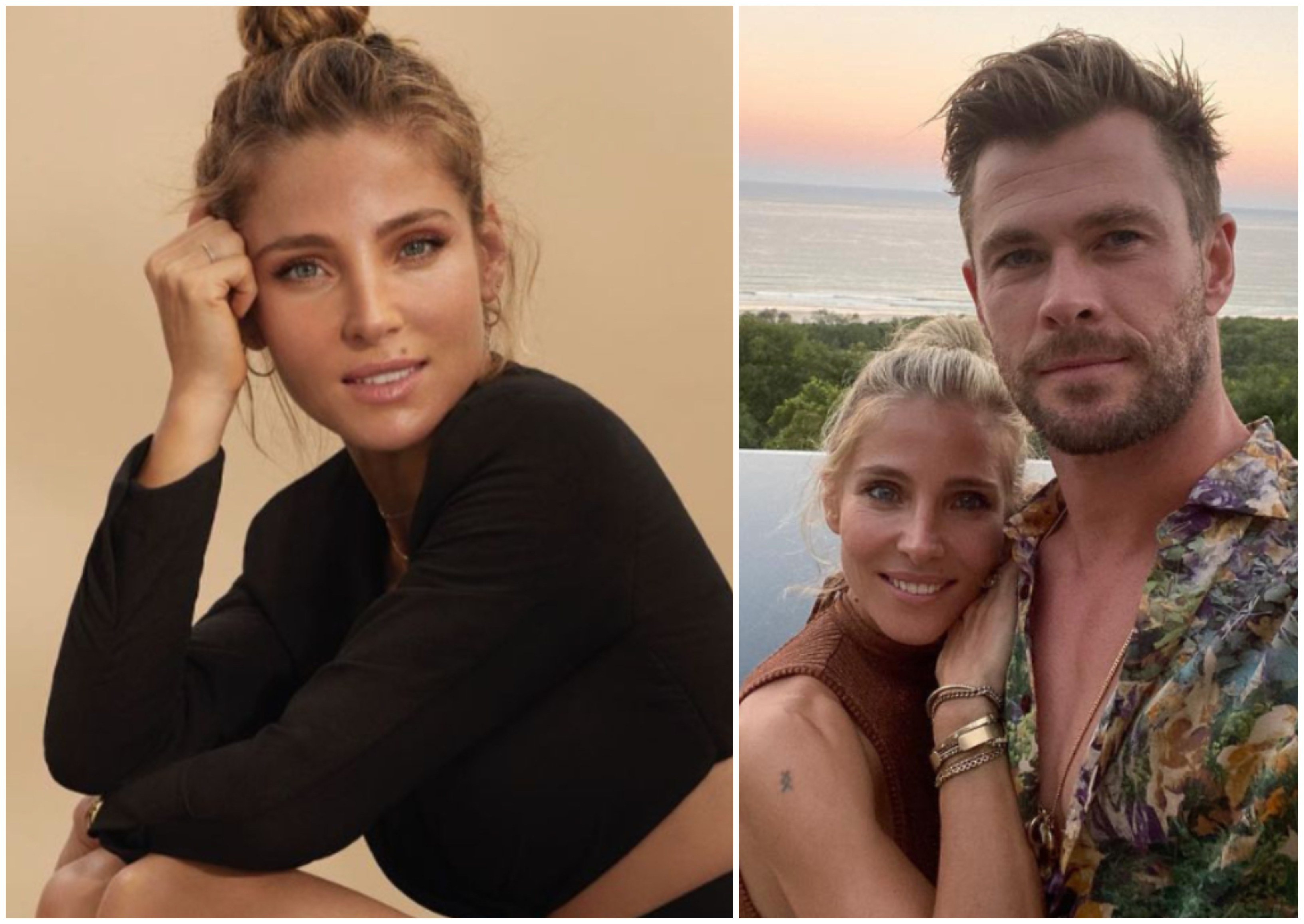 Elsa Pataky and Chris Hemsworth work, workout and parent together. Photos: @elsapatakyconfidential/Instagram