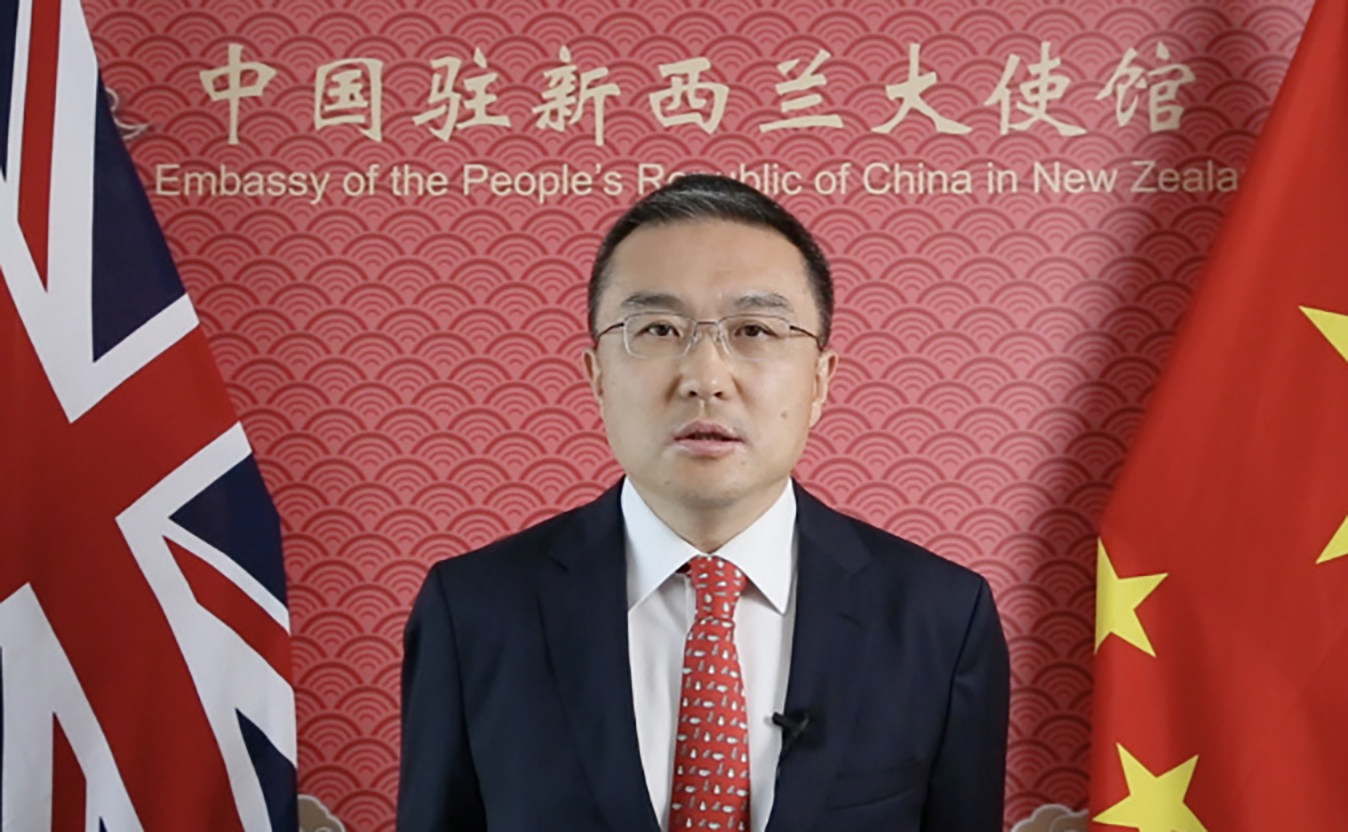 China’s ambassador to New Zealand Wang Xiaolong. File photo: China Ministry of Foreign Affairs