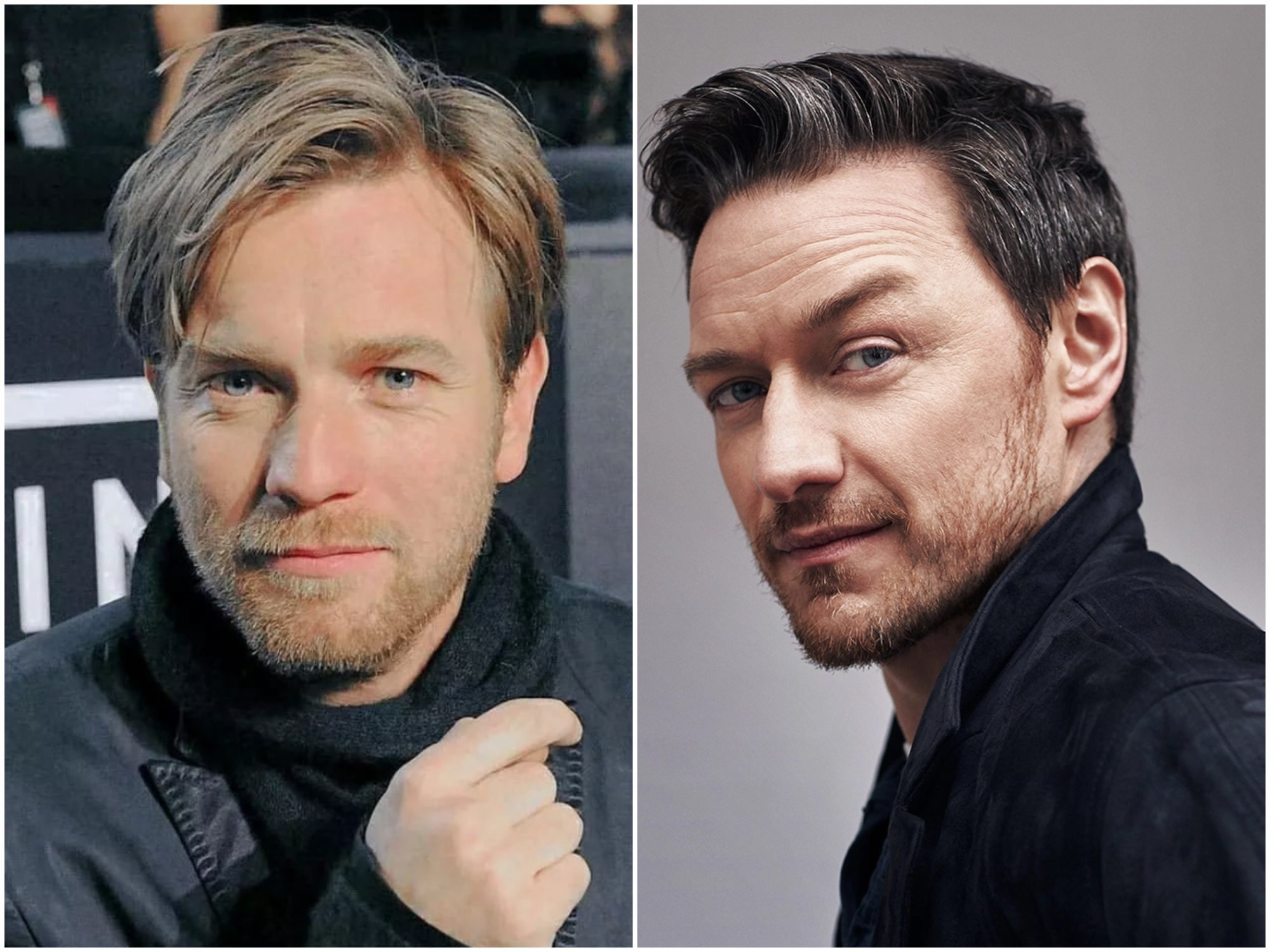 British actors Ewan McGregor and James McAvoy. Photos: @ewan.mcgregor, @jamesmcavoyrealdeal/Instagram