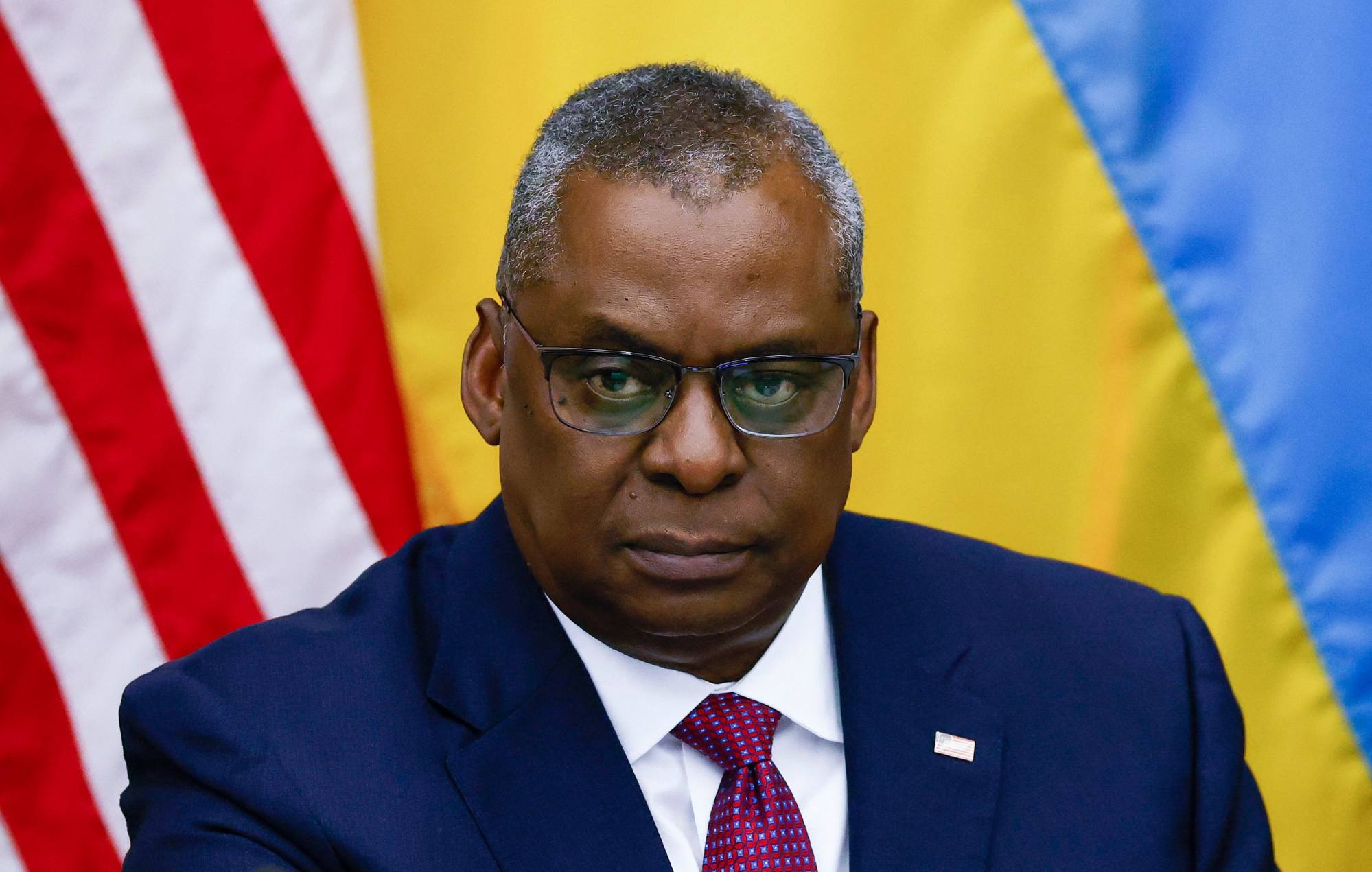 US Defence Secretary Lloyd Austin attends the Ukraine Defence Contact group meeting at the Nato headquarters in Brussels on June 15. Photo: AFP