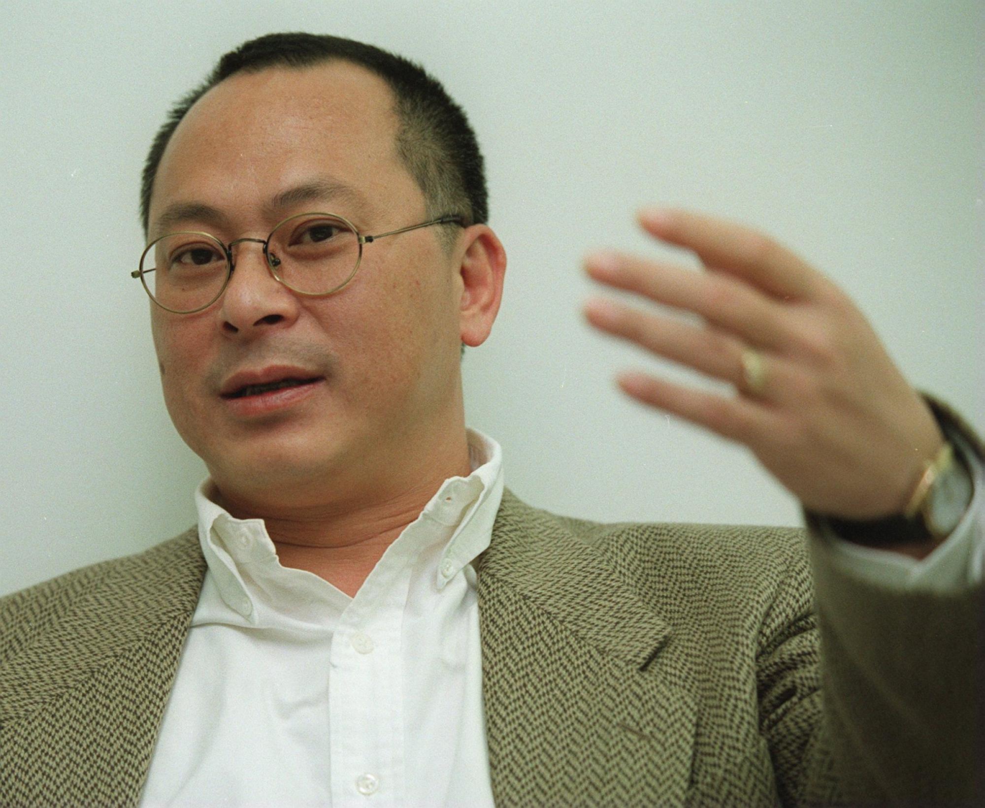 Johnnie To in his Kwun Tong office in 1999. Photo: SCMP