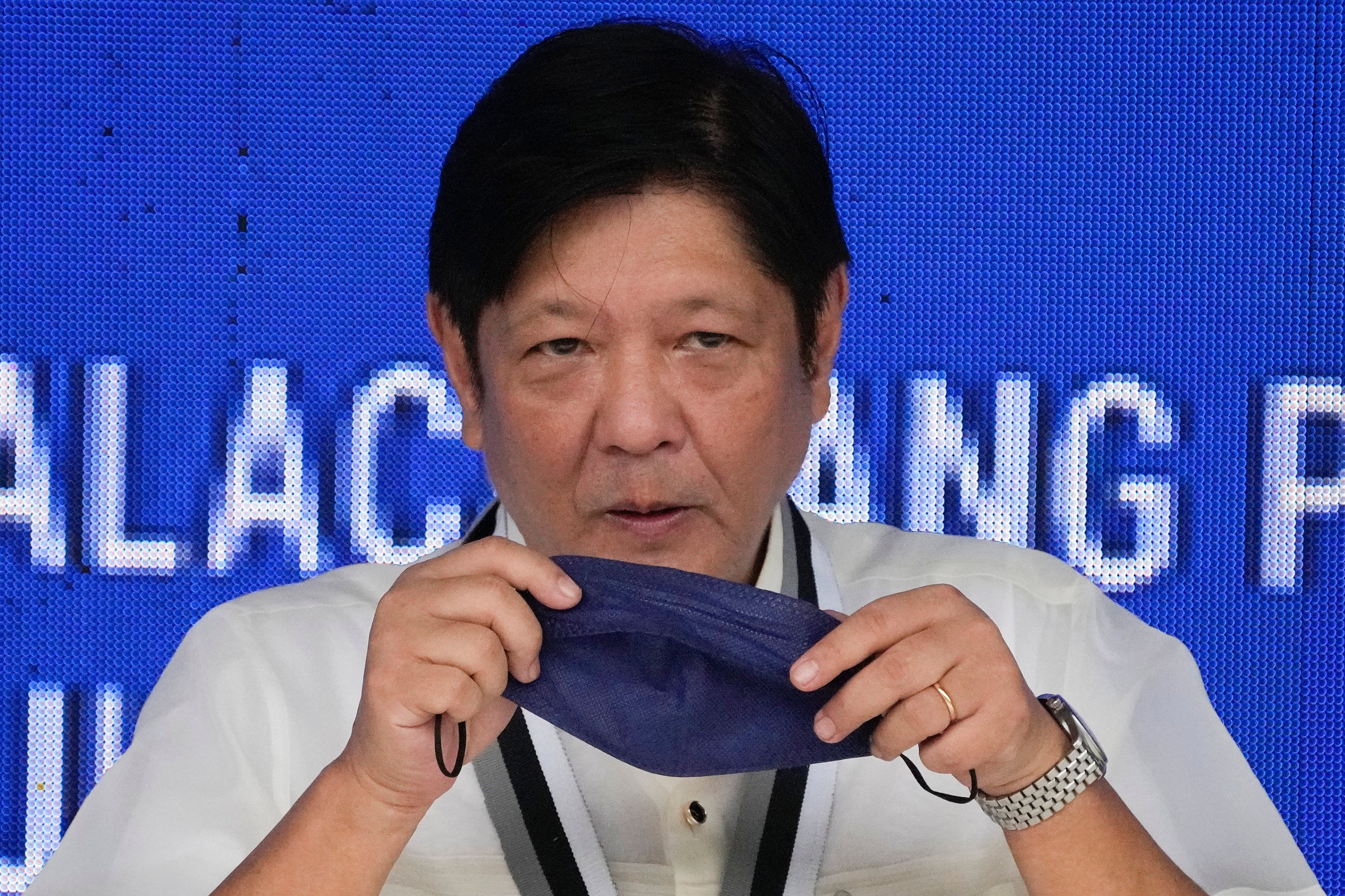 Philippines President Ferdinand Marcos Jnr has cancelled in-person meetings as he recovers from a ‘slight fever’ after testing positive for Covid-19. Photo: AP 