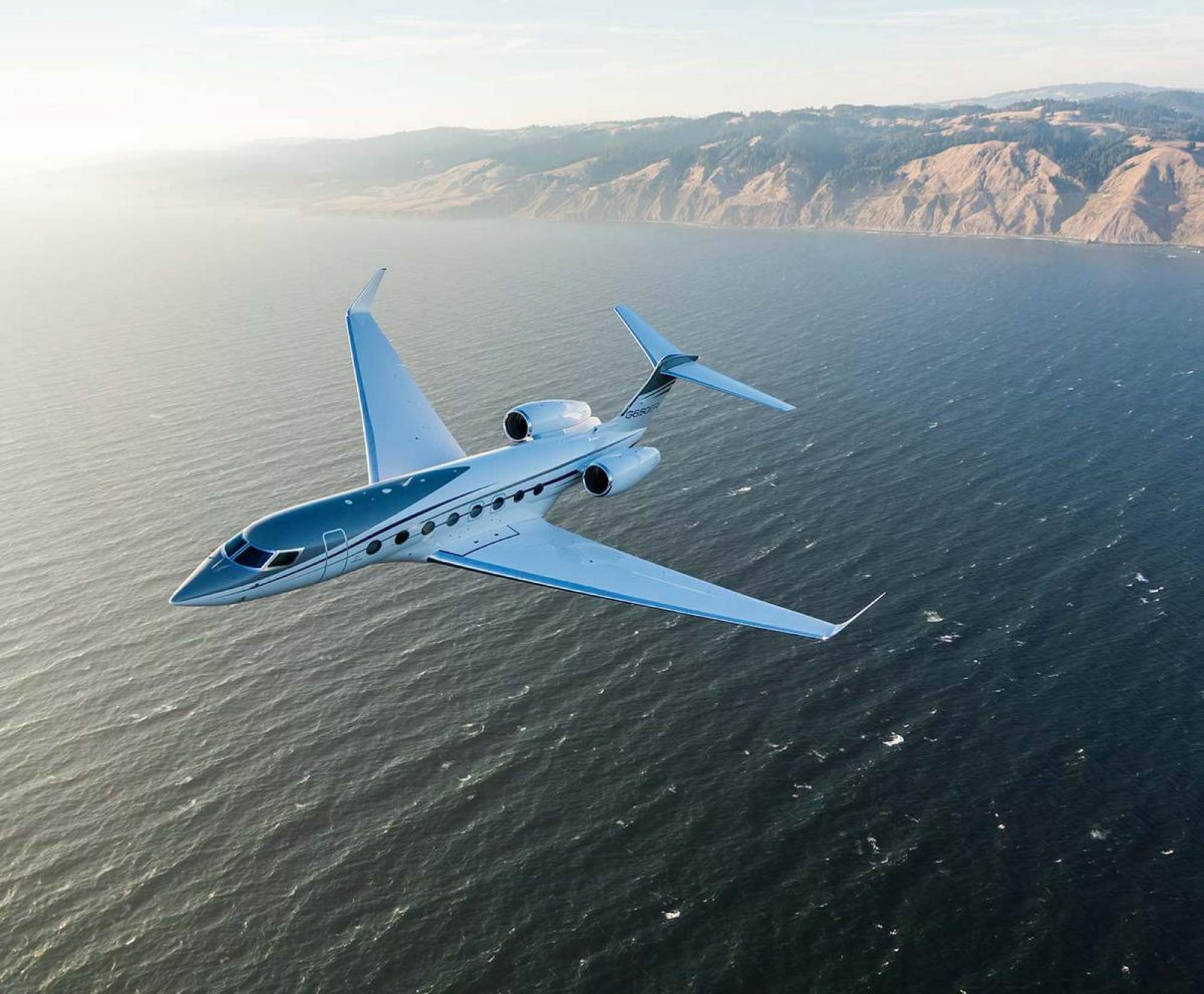 A photo of the G650ER in the air. Photo: luxurylaunches.com