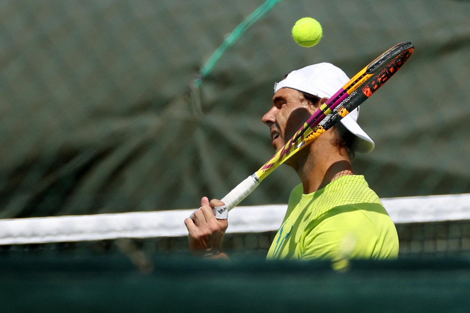 Rafael Nadal has been forced to withdraw from Wimbledon through injury. Photo: Reuters