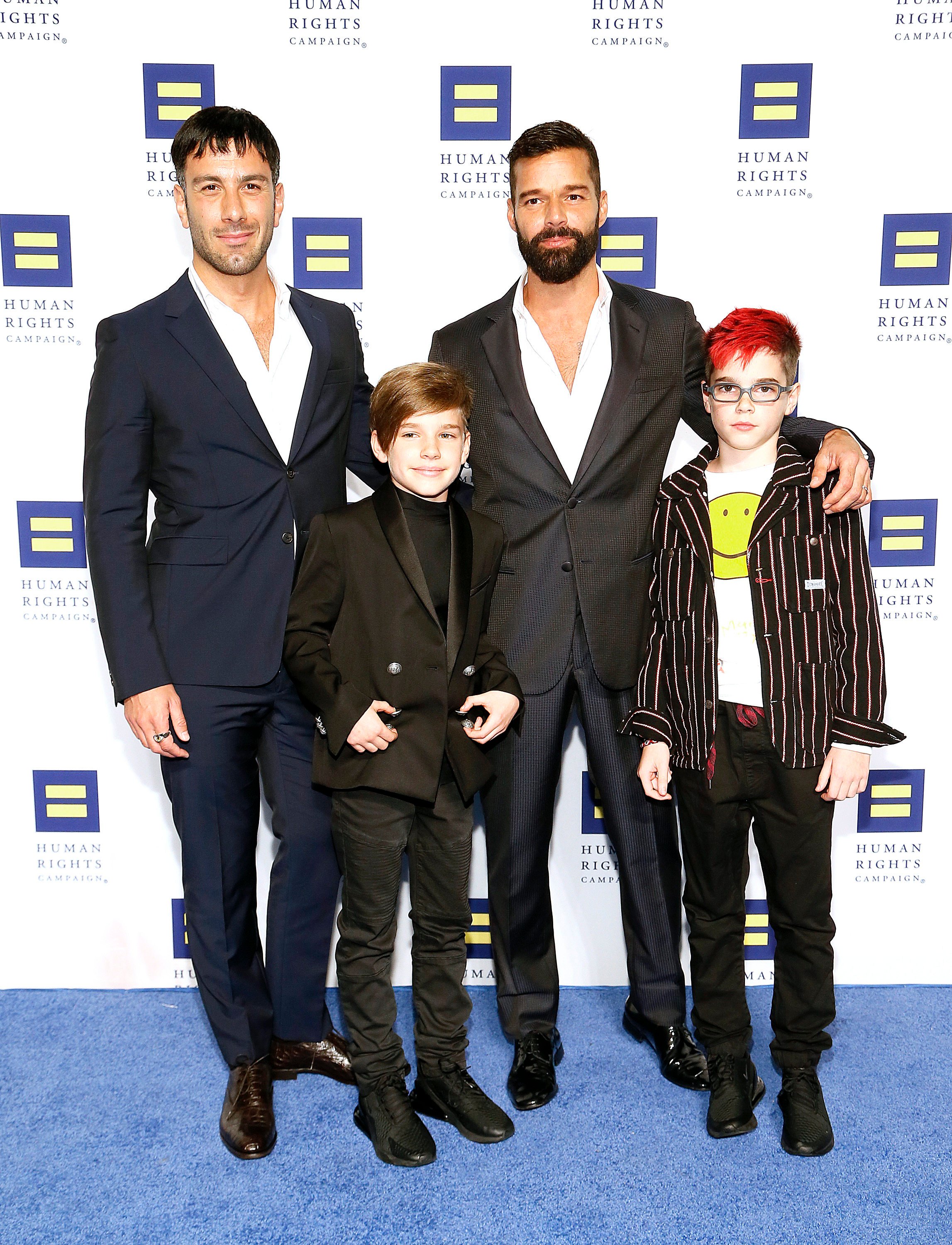 Meet Ricky Martin's adorable teen twins, Matteo and Valentino: 50-year- old singer is raising his kids with hubby Jwan Yosef, enjoying the beach, jets and Grammys red carpets | South China Morning