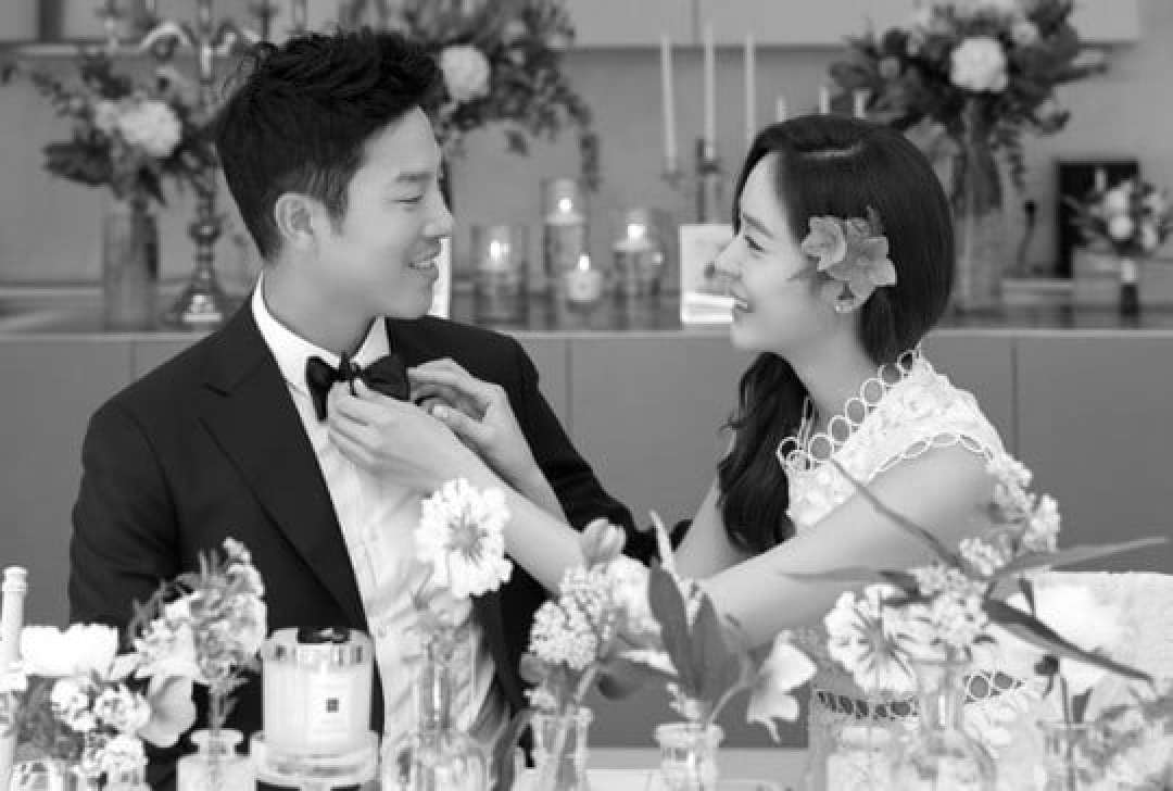 Sung Yuri married pro golfer Ahn Sung-hyun in a small private ceremony. Photo: Handout