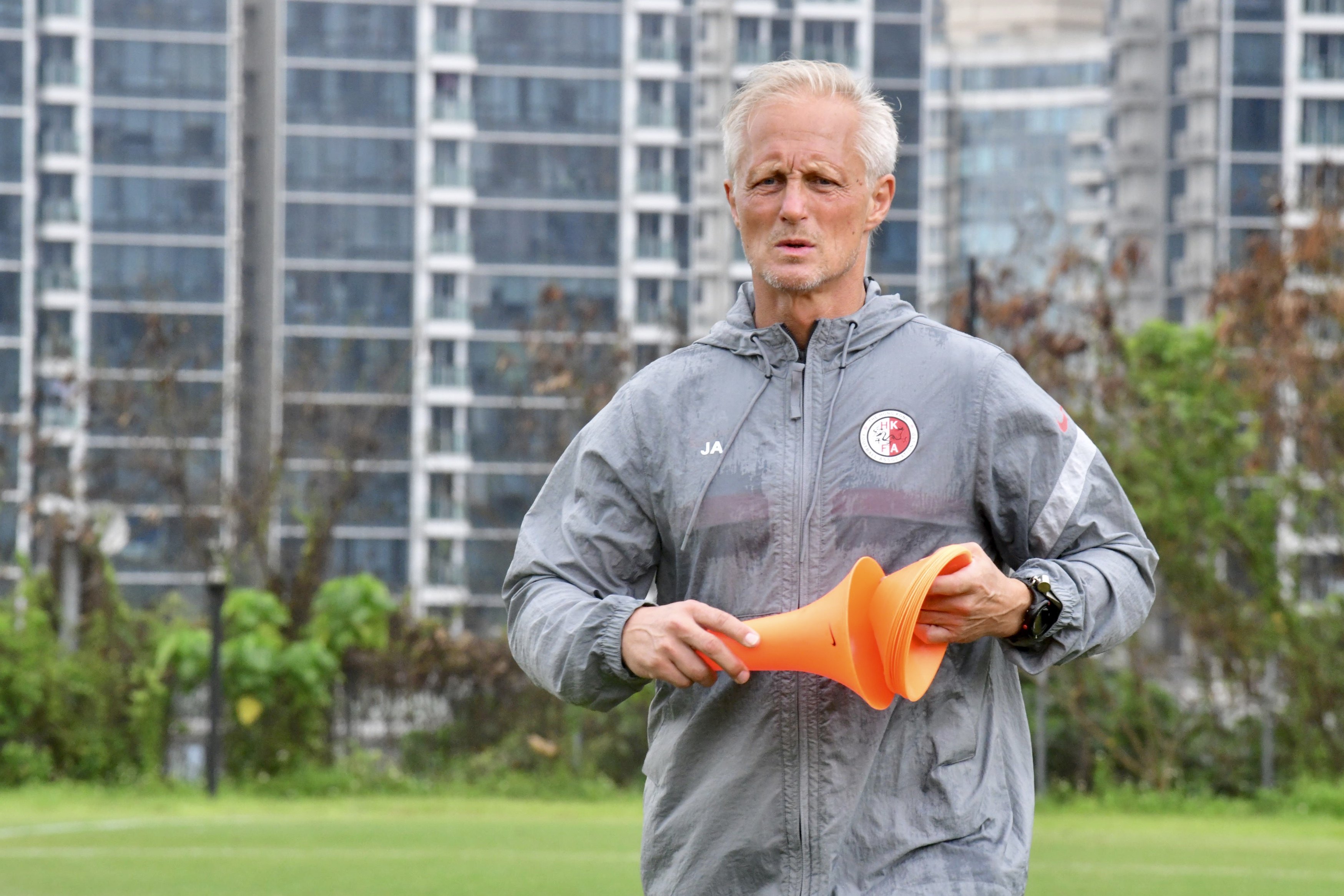 Hong Kong coach Jorn Andersen will take his squad to Japan on Saturday for the EAFF Championship. Photo: SCMP