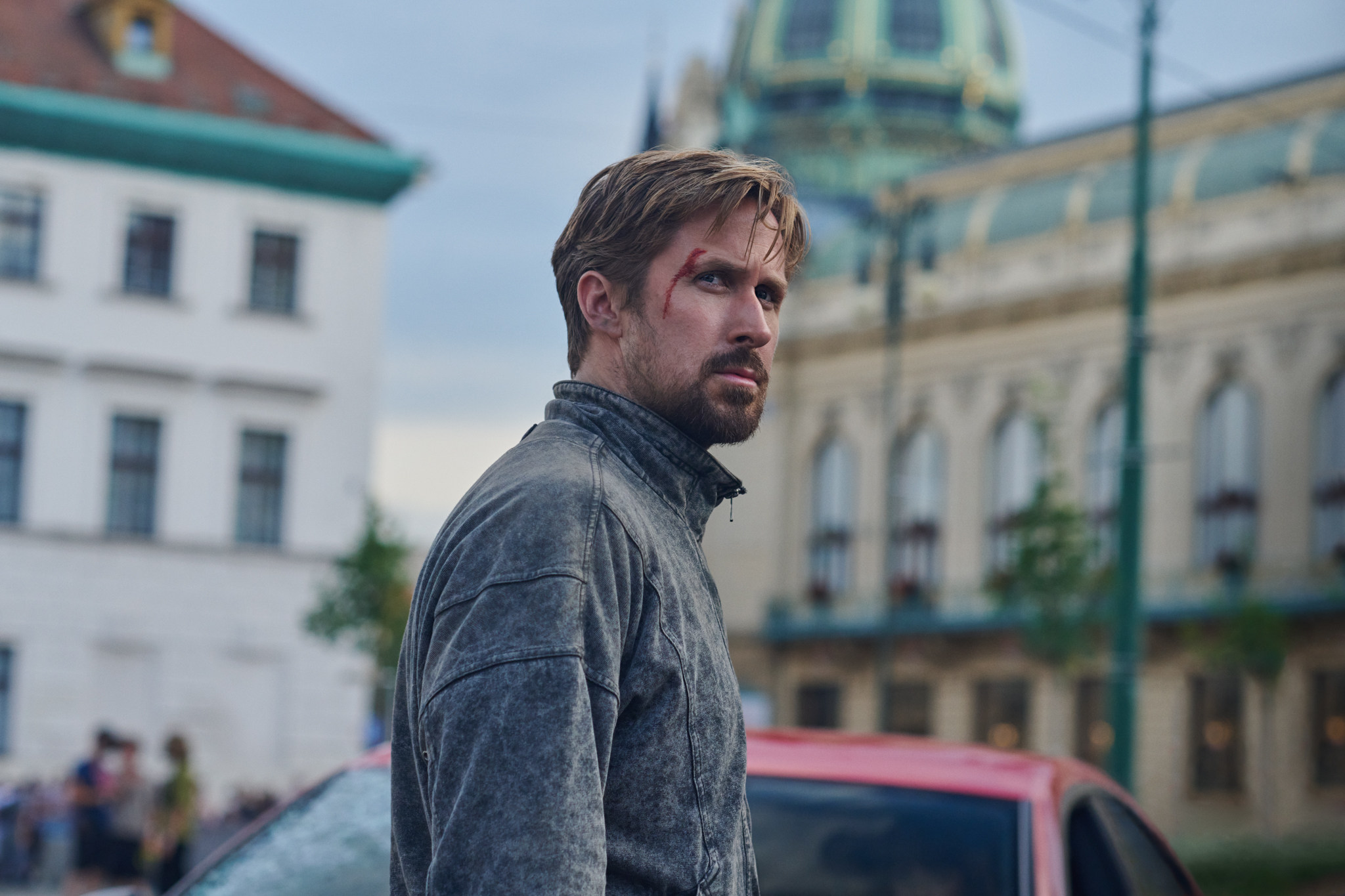 Ryan Gosling in a still from The Gray Man. Photo: Stanislav Honzik/Netflix.
