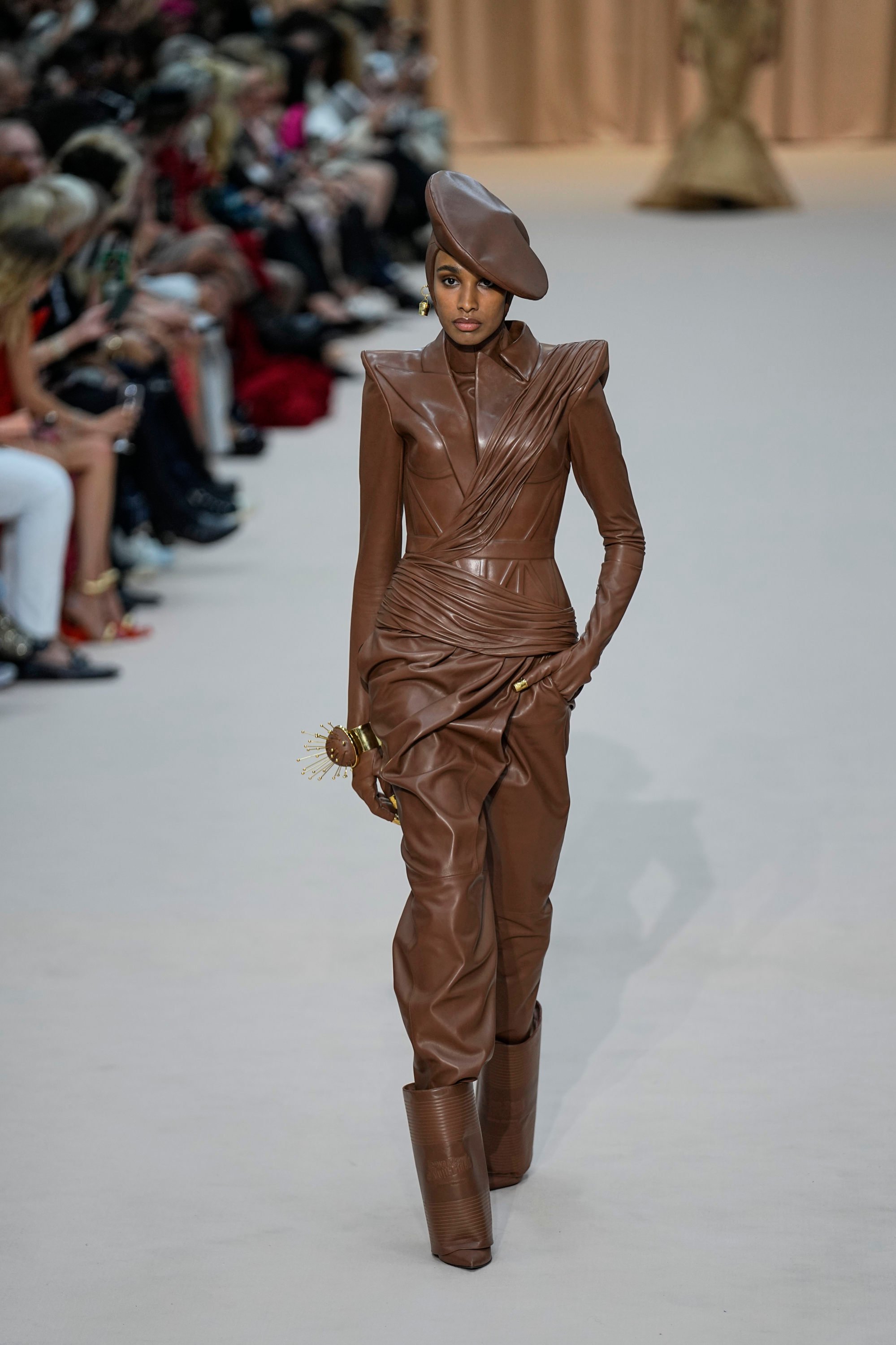 Bella Hadid Brings Her Trophy Vintage To Paris Fashion Week