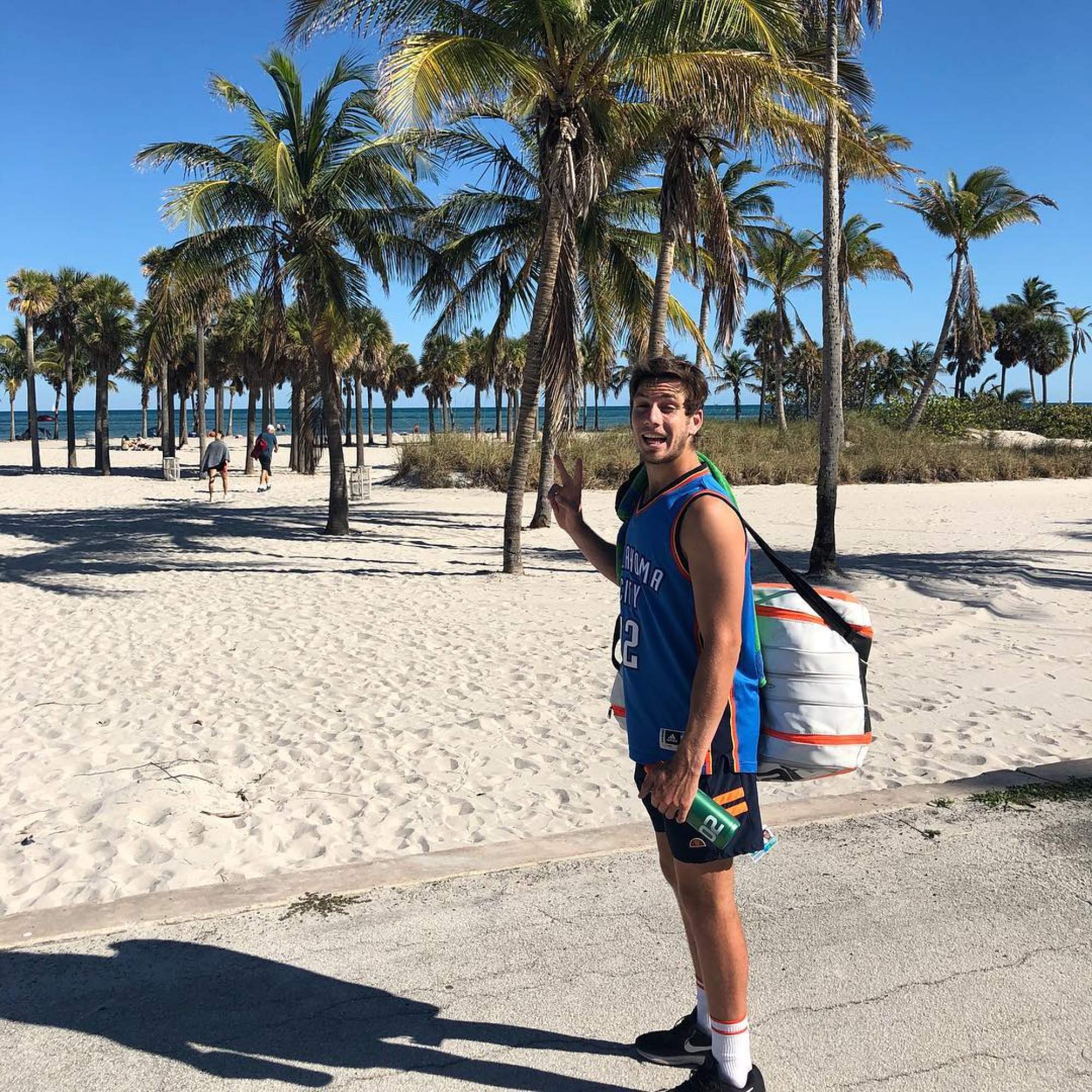 Cameron Norrie, pictured in Miami. Photo: @norriee/Instagram
