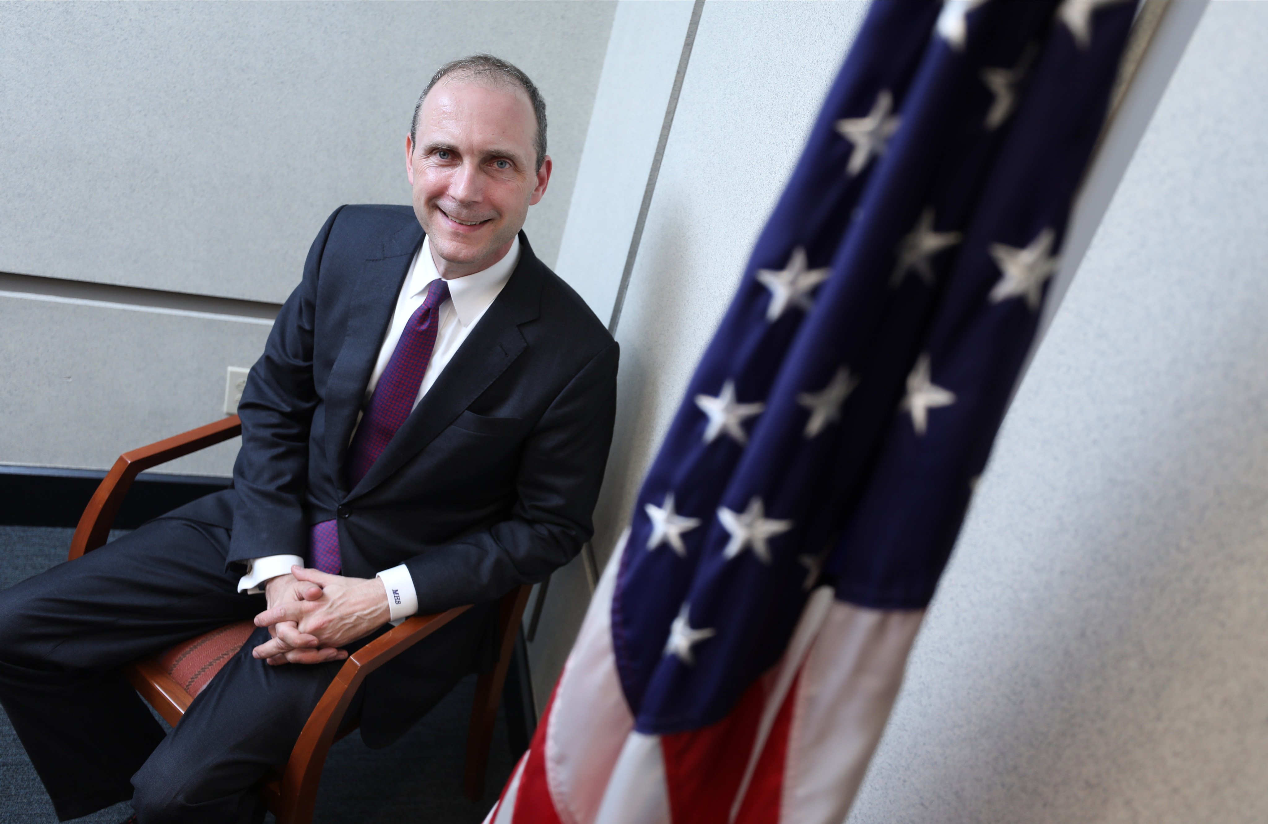 United States Consul General Hanscom Smith. Photo: May Tse