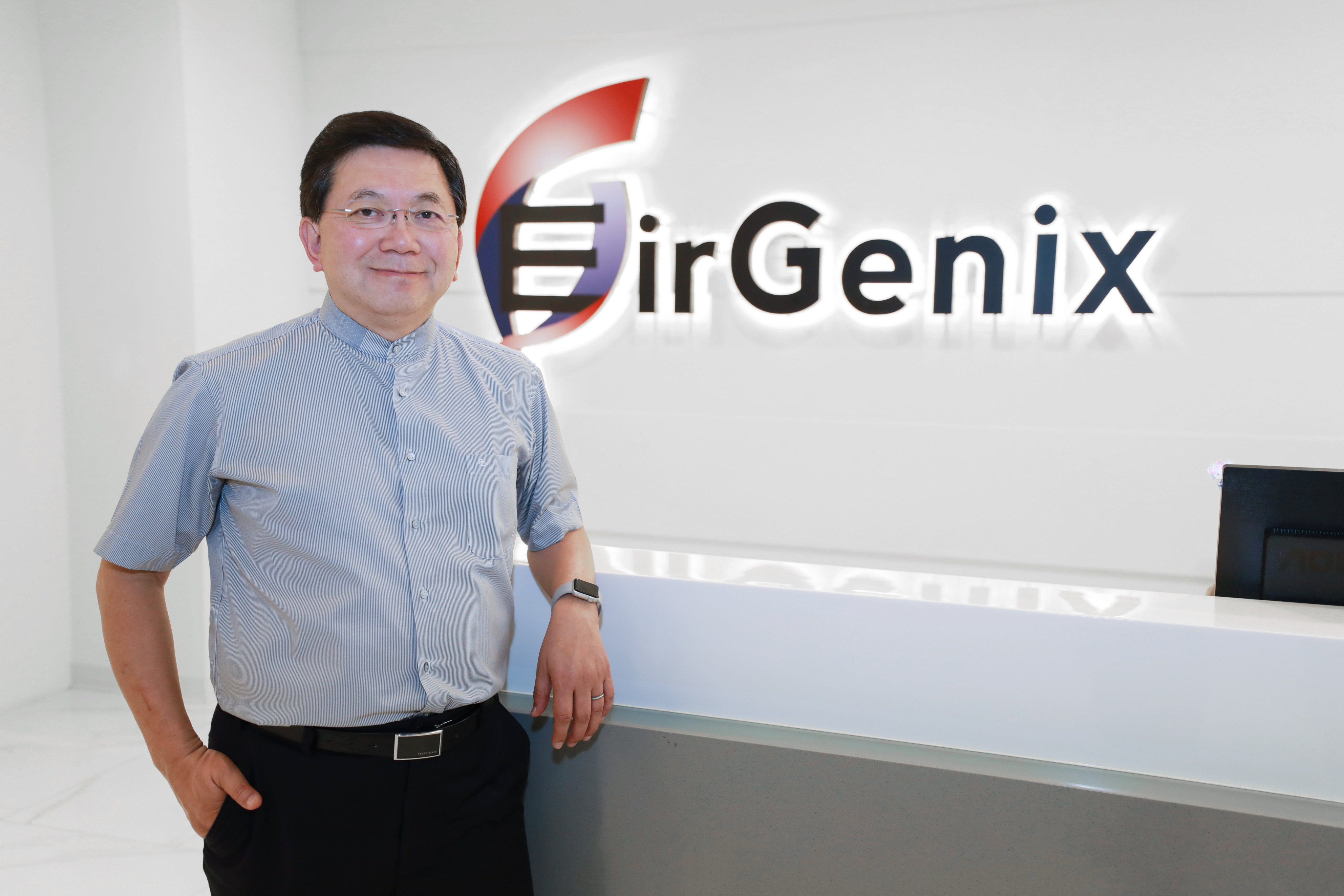 Dr Liu Lee-cheng, founder, chairman and president of EirGenix.