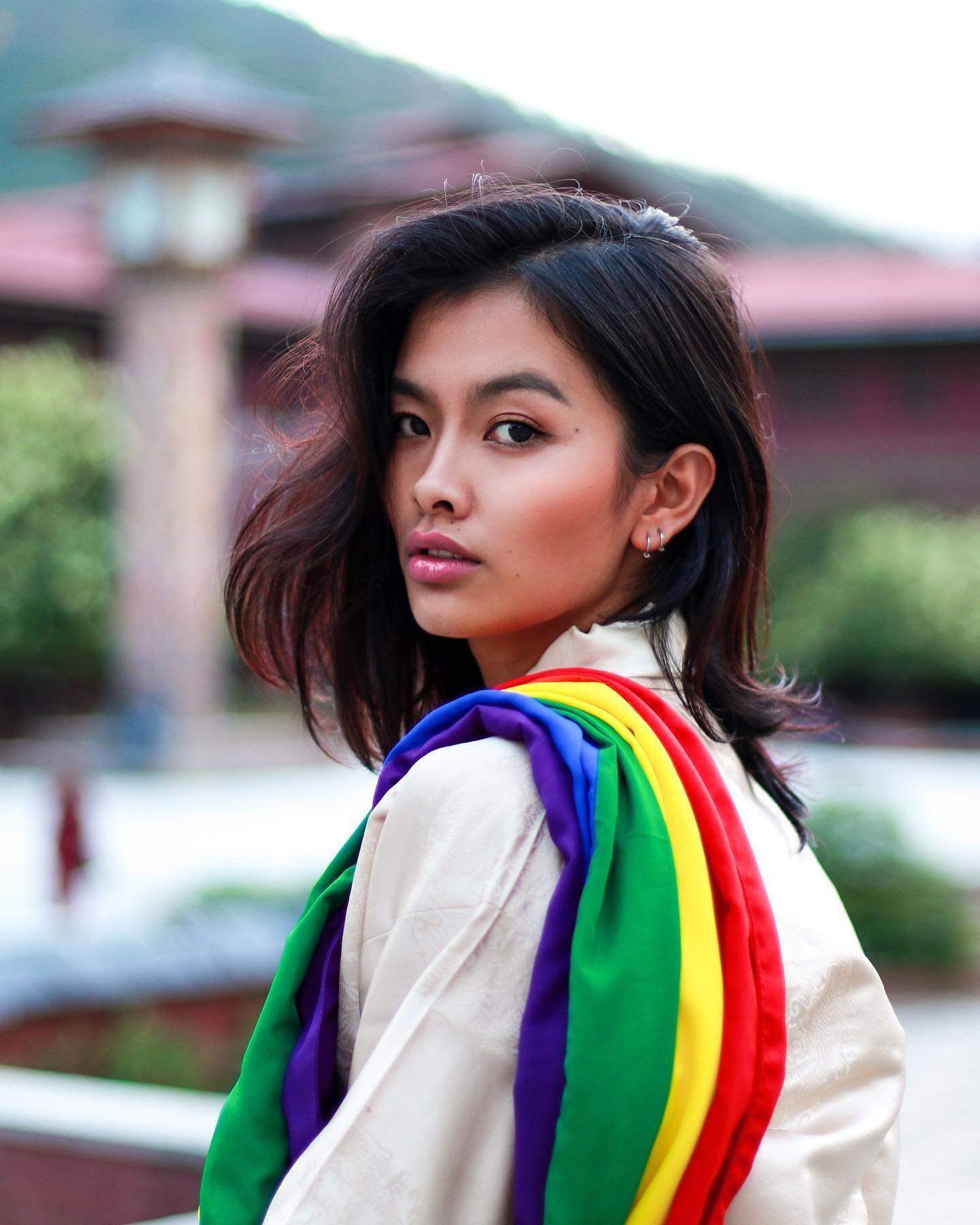 Tashi Choden is both first contestant to represent Bhutan at the Miss Universe competition and the country’s only openly gay public figure. Photo: Instagram / @tashi_chombal_dorji