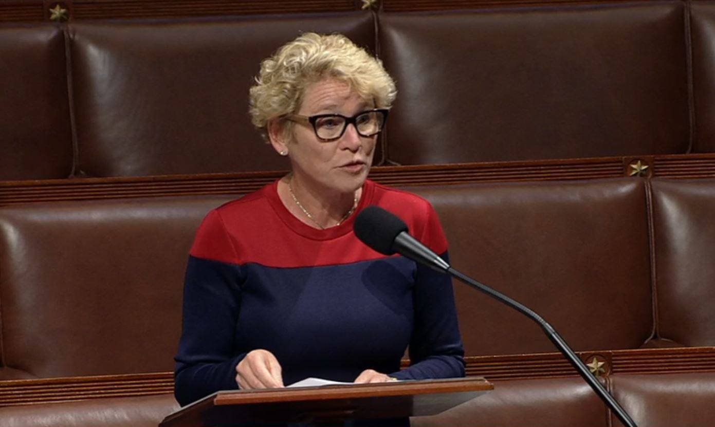 US Representative Chrissy Houlahan, Democrat of Pennsylvania, serves on the  House Foreign Affairs and Armed Services committees. Photo: C-SPAN