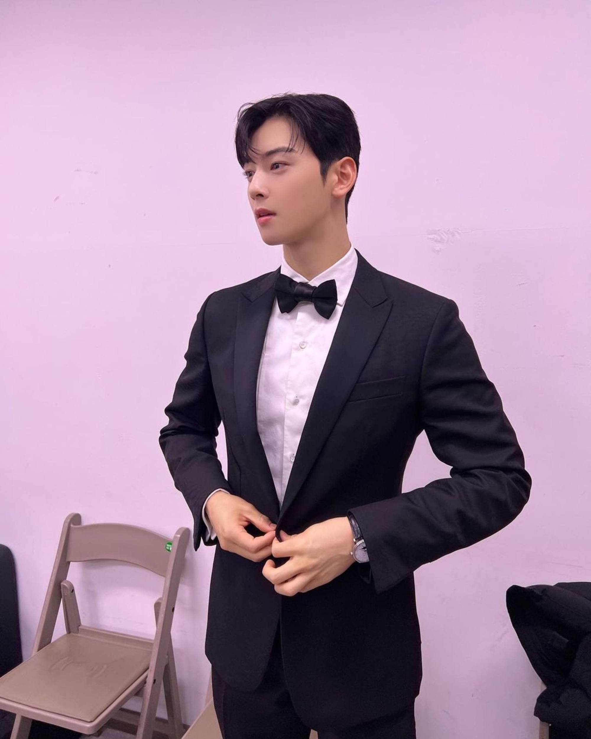 tuxedo cha eun woo suit