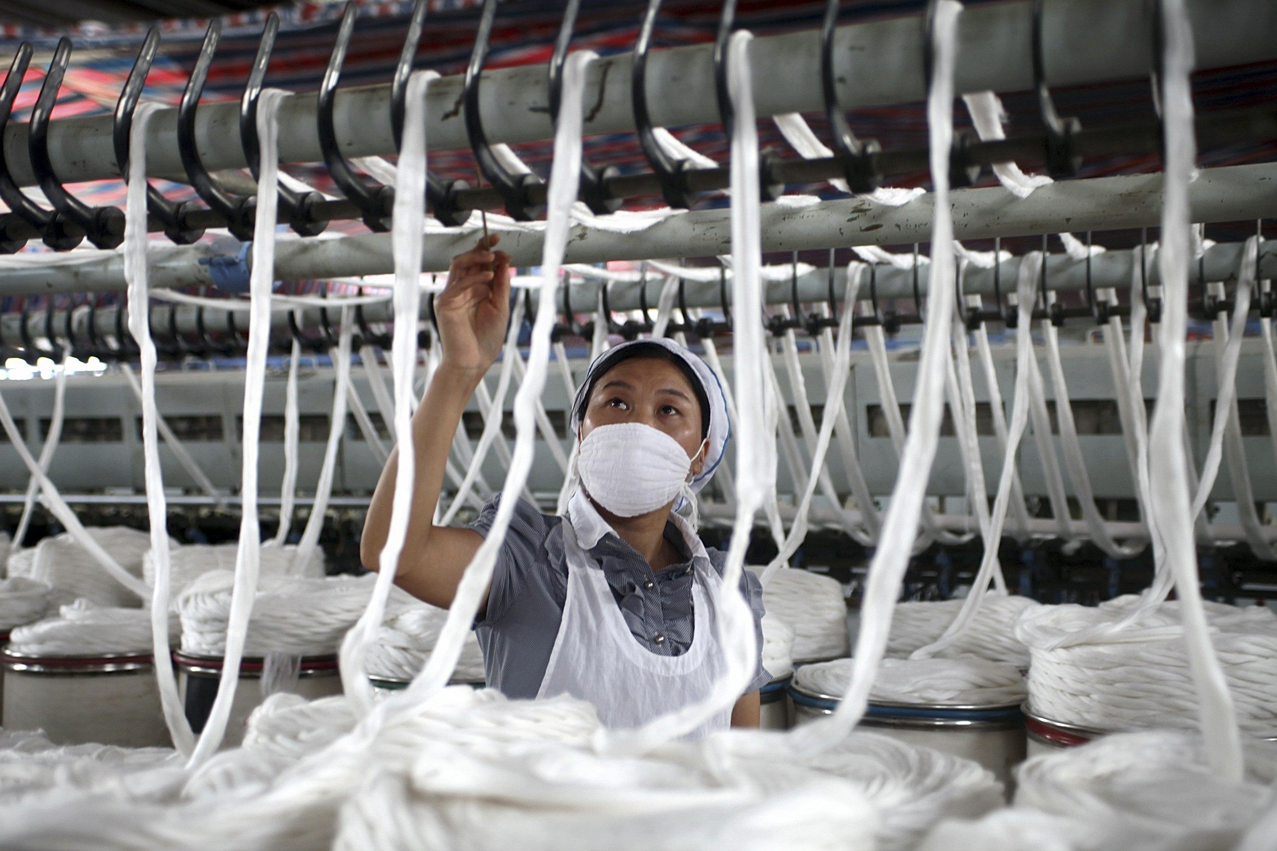 Some polyester and textile factories, as well as printing and dyeing mills, across eastern China’s Zhejiang province received power rationing notices this week. Photo: Reuters