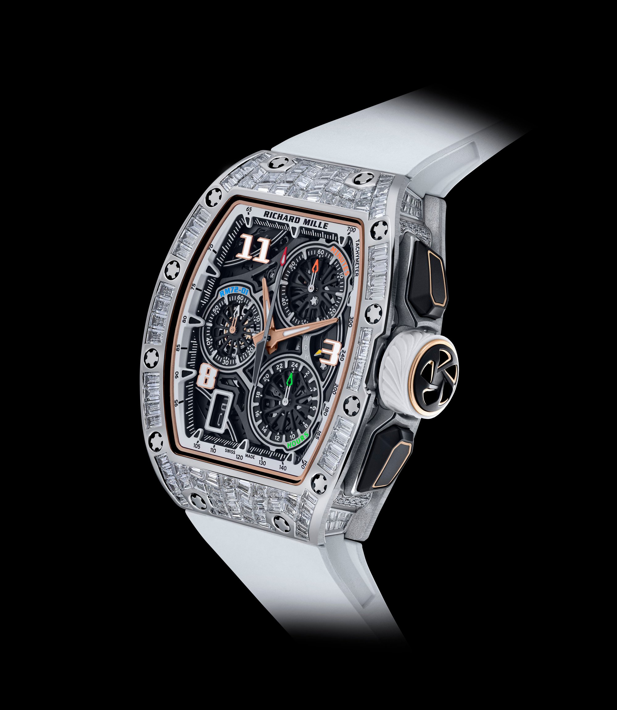 Richard mille with discount diamonds