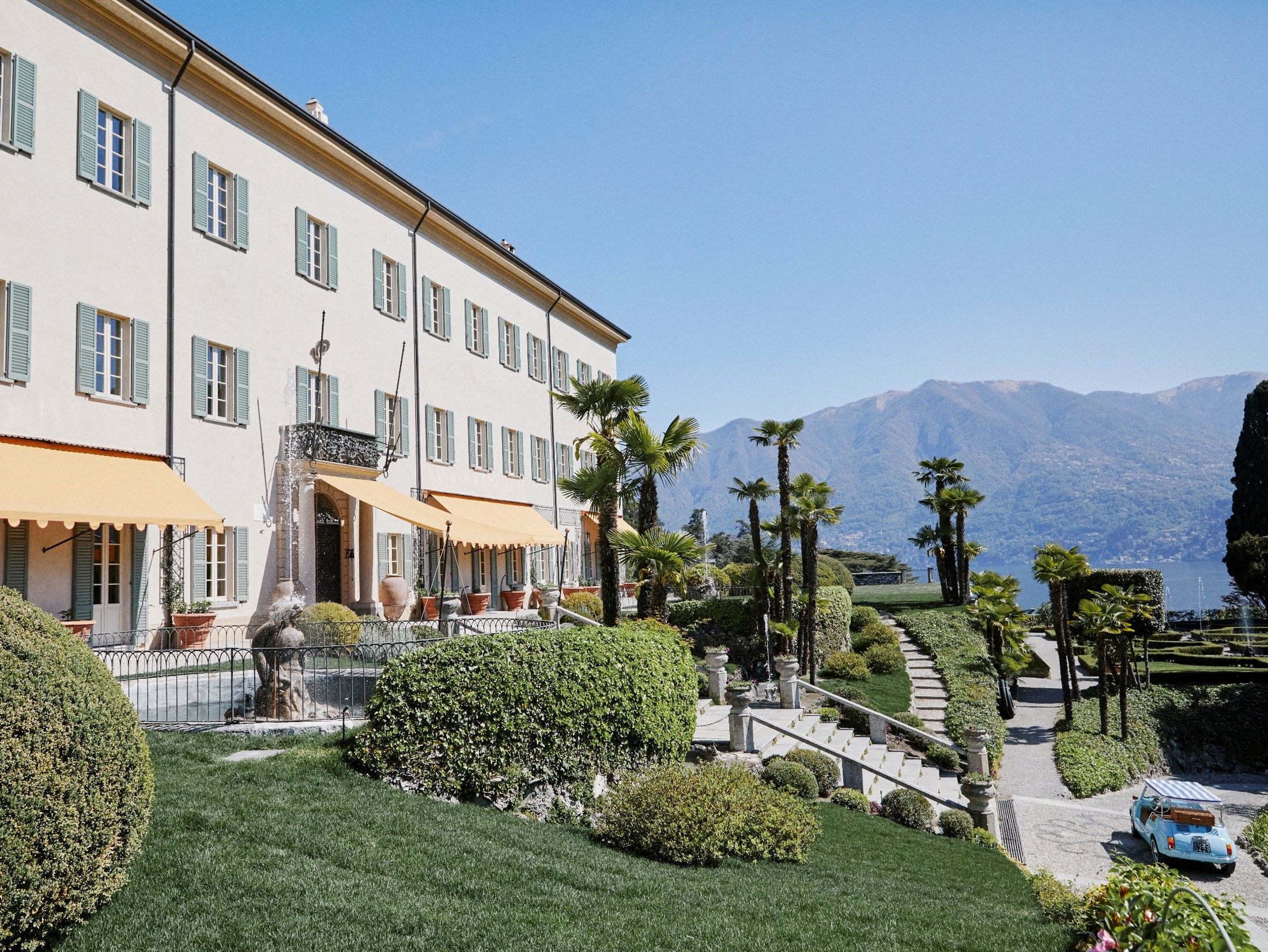 Winston Churchill, Napoleon, Martha Stewart and Kate Moss have all stayed at this stunning villa on Lake Como