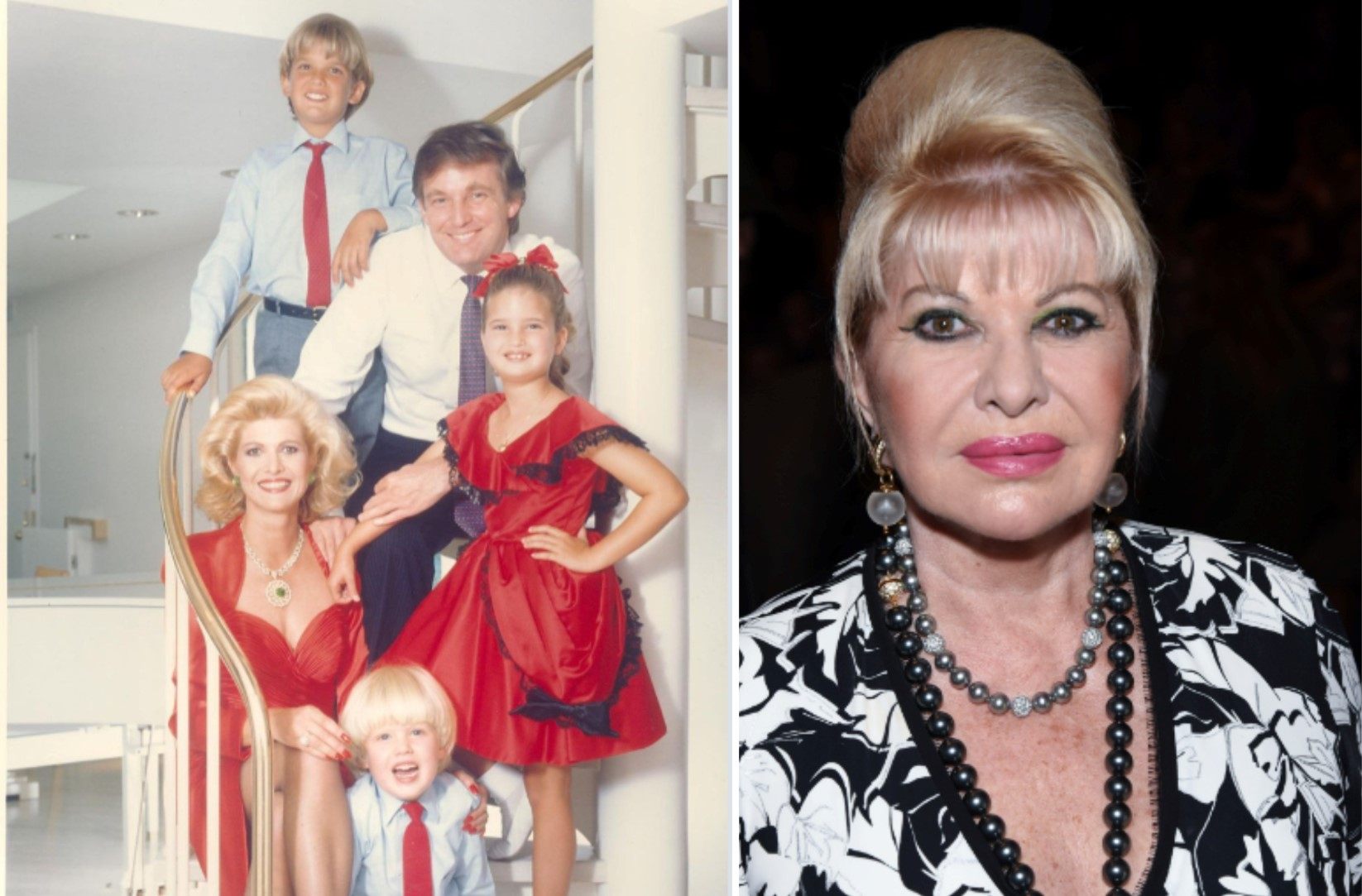 Ivana and Donald Trump have three kids together, Donald Jr., Eric and Ivanka. Photos: @erictrump/Instagram; TNS