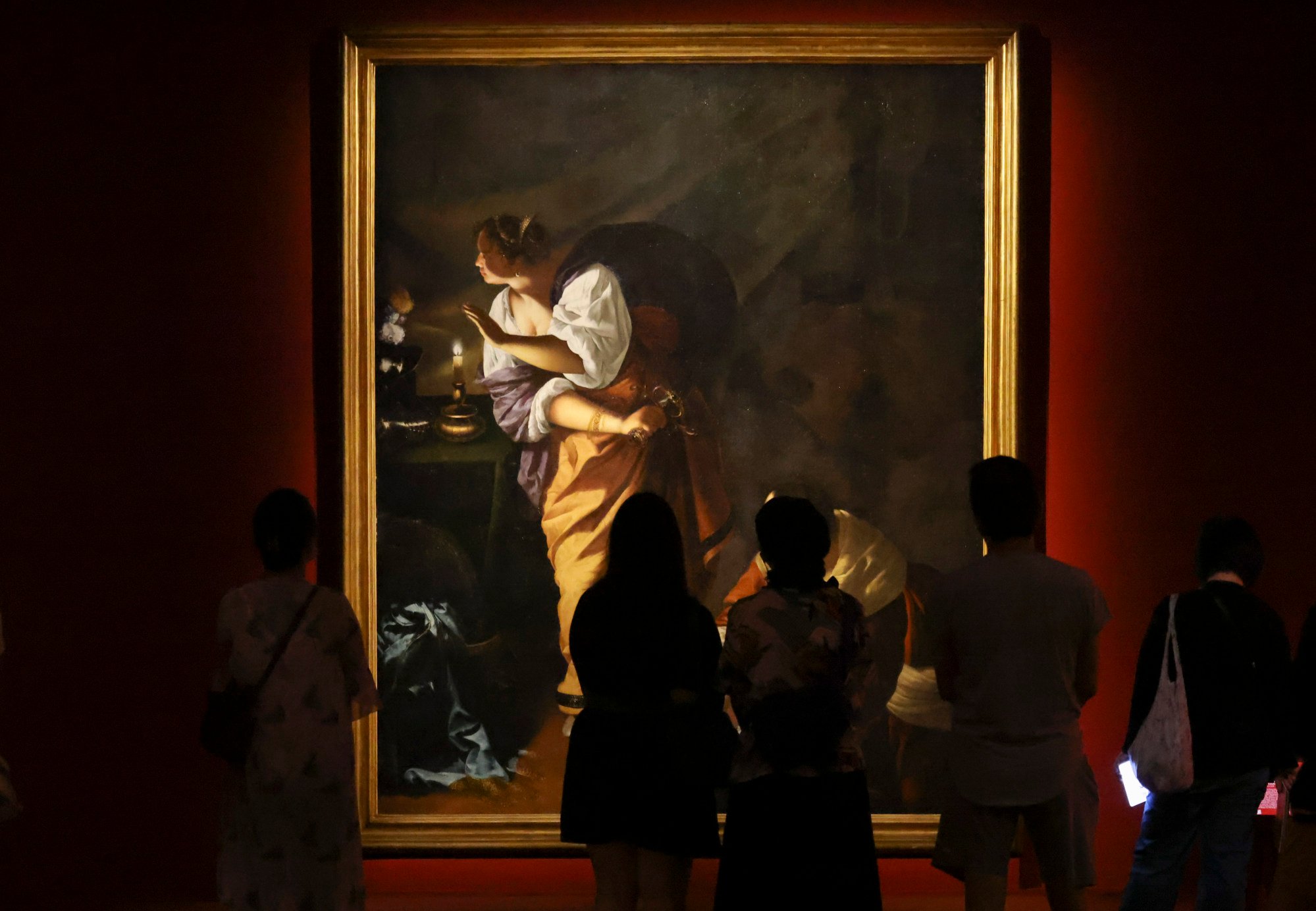Artemisia Gentileschi’s Judith and Her Maidservant Abra with the Head of Holofernes (1645-50). Photo: Nora Tam