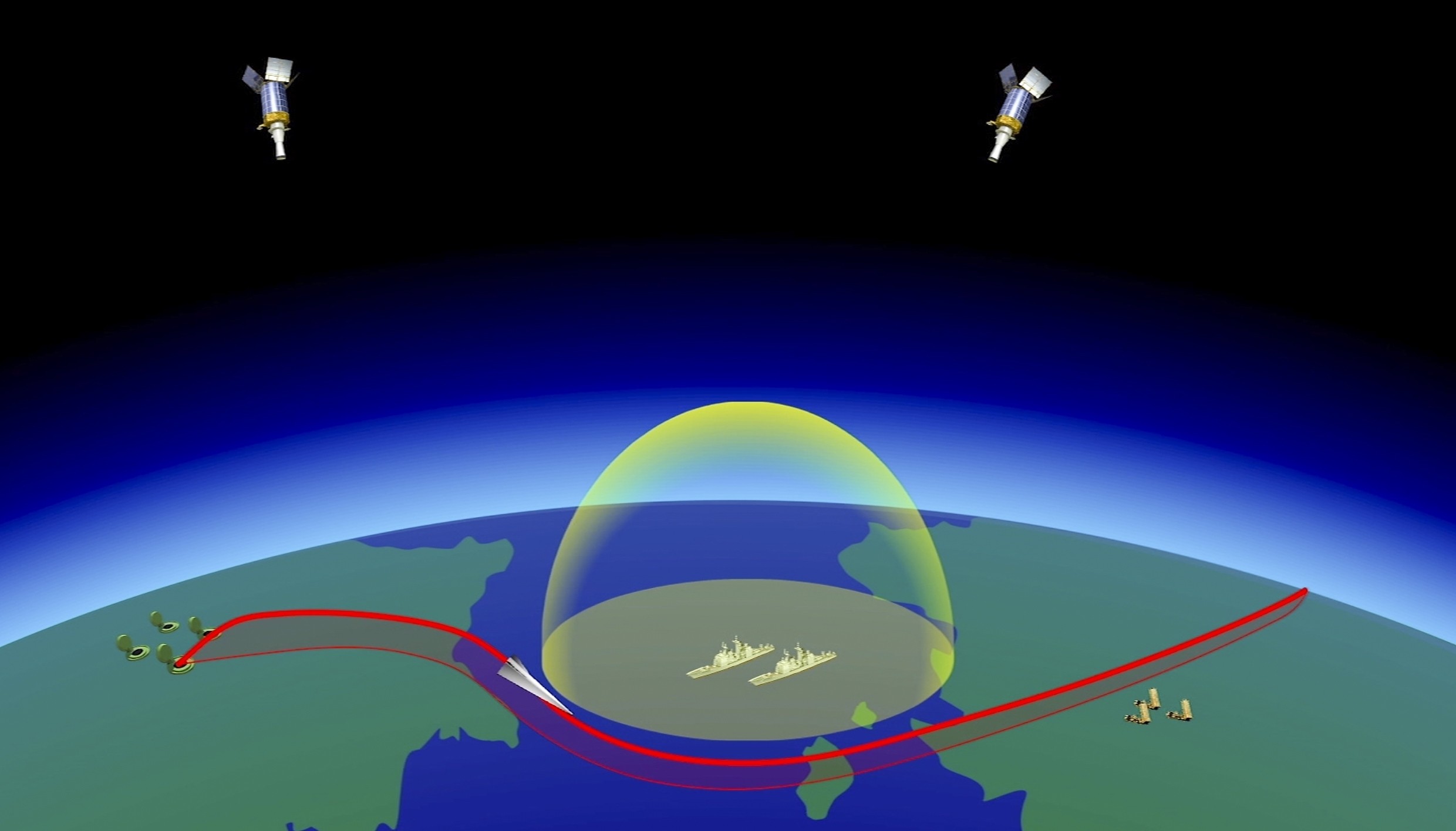 Russia claims it has developed a range of hypersonic weapons that can’t be intercepted by its enemies. File photo: RU-RTR Russian Television via AP