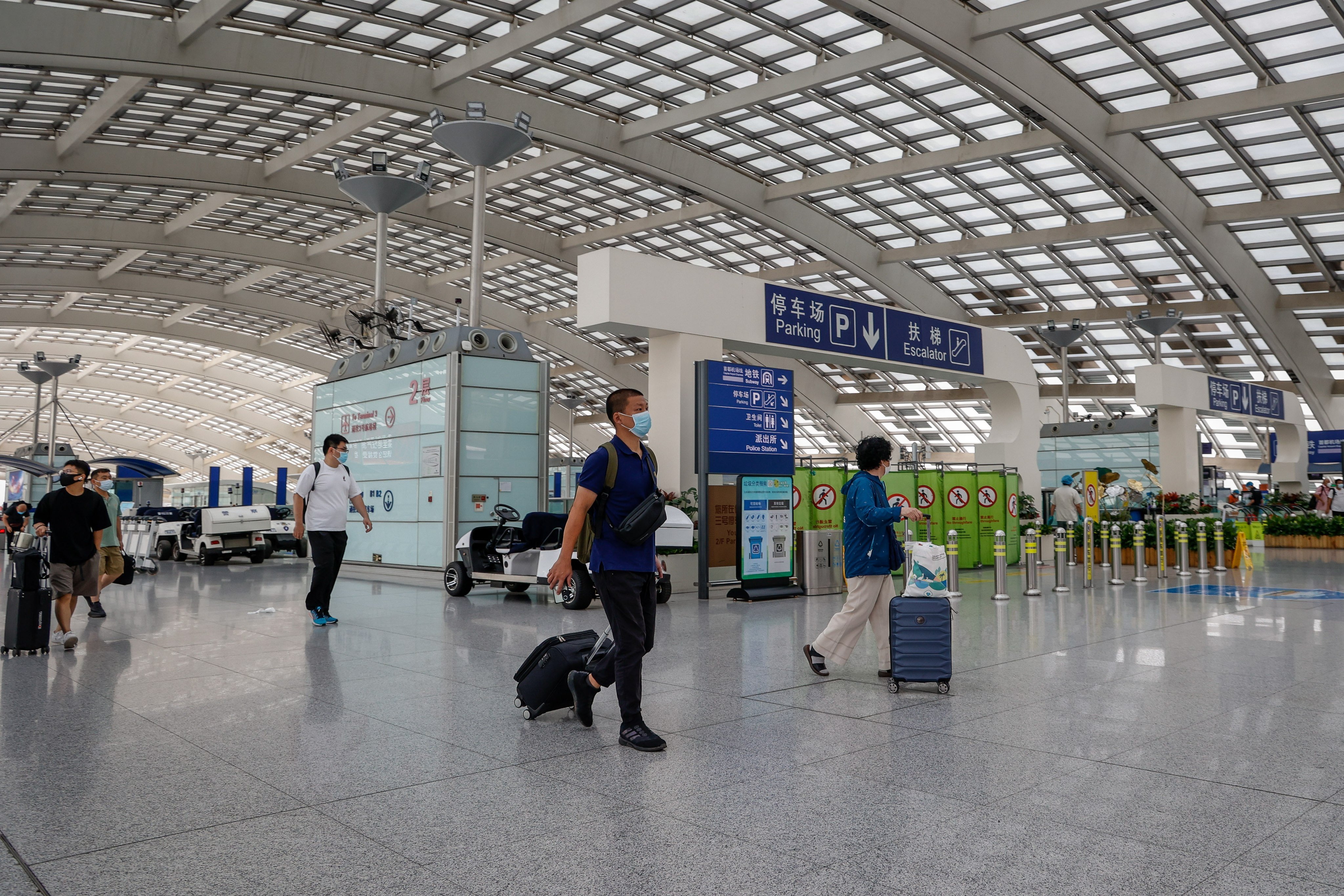 Fuel surcharges for domestic flights in mainland China have increased tenfold since February as oil prices have been rapidly rising globally. Photo: EPA-EFE