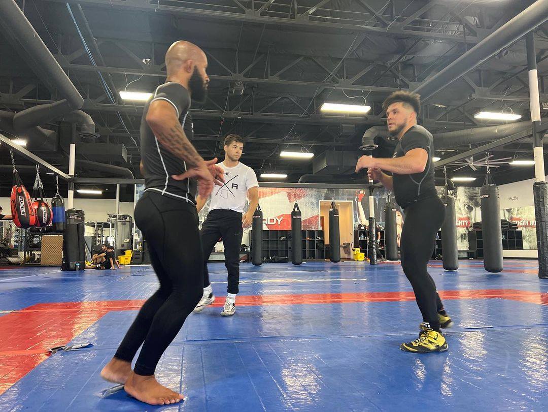 Demetrious Johnson (left) trains with his two-time opponent Henry Cejudo ahead of a high-stakes rematch with ONE Championship flyweight king Adriano Moraes. Photo: instagram/@henrycejudo