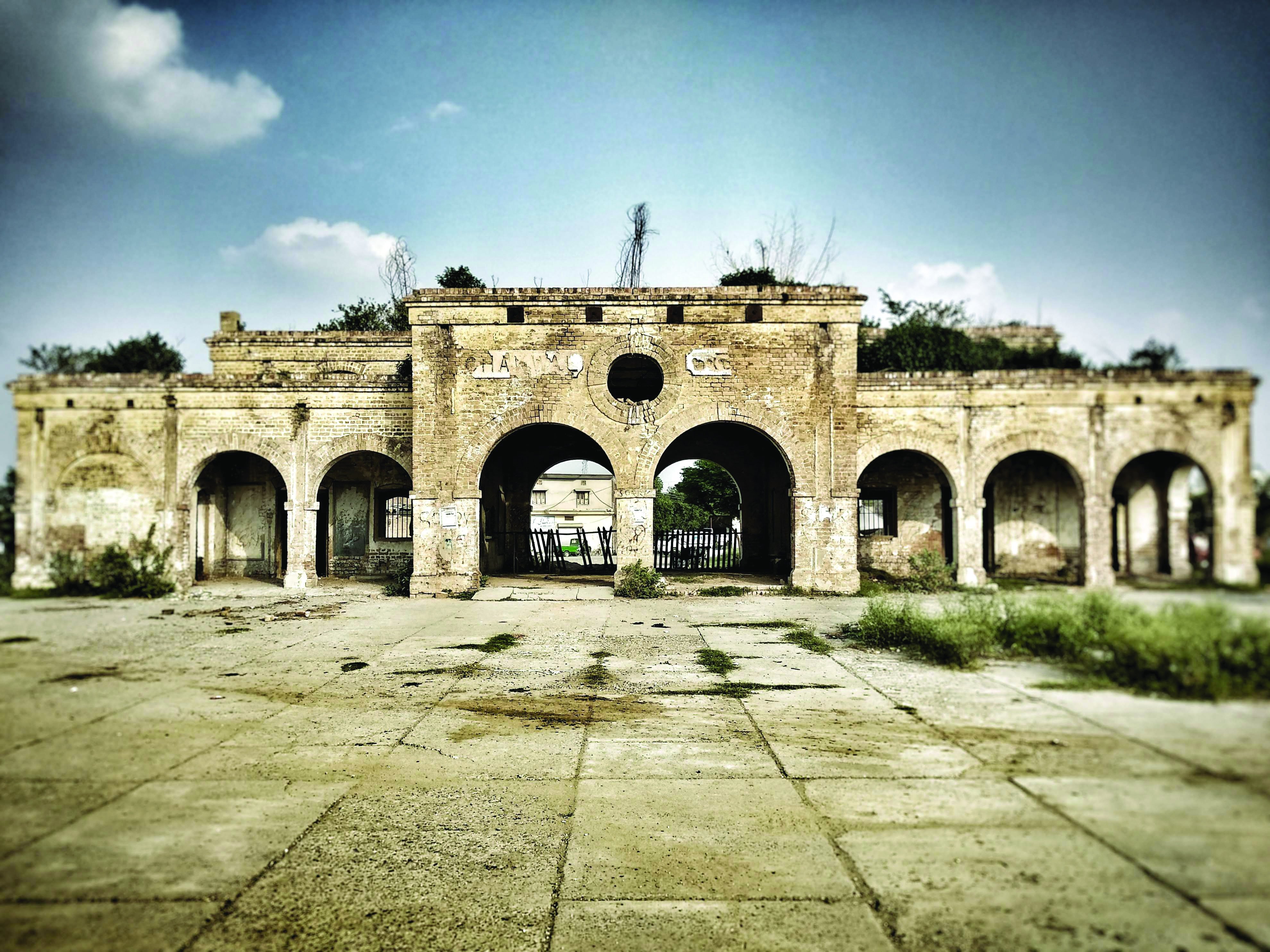 Bhoun Station in Pakistan is a spectacular example of an abandoned train station. From war to dying industries, there are many reasons train stations became disused. Photo: Shutterstock