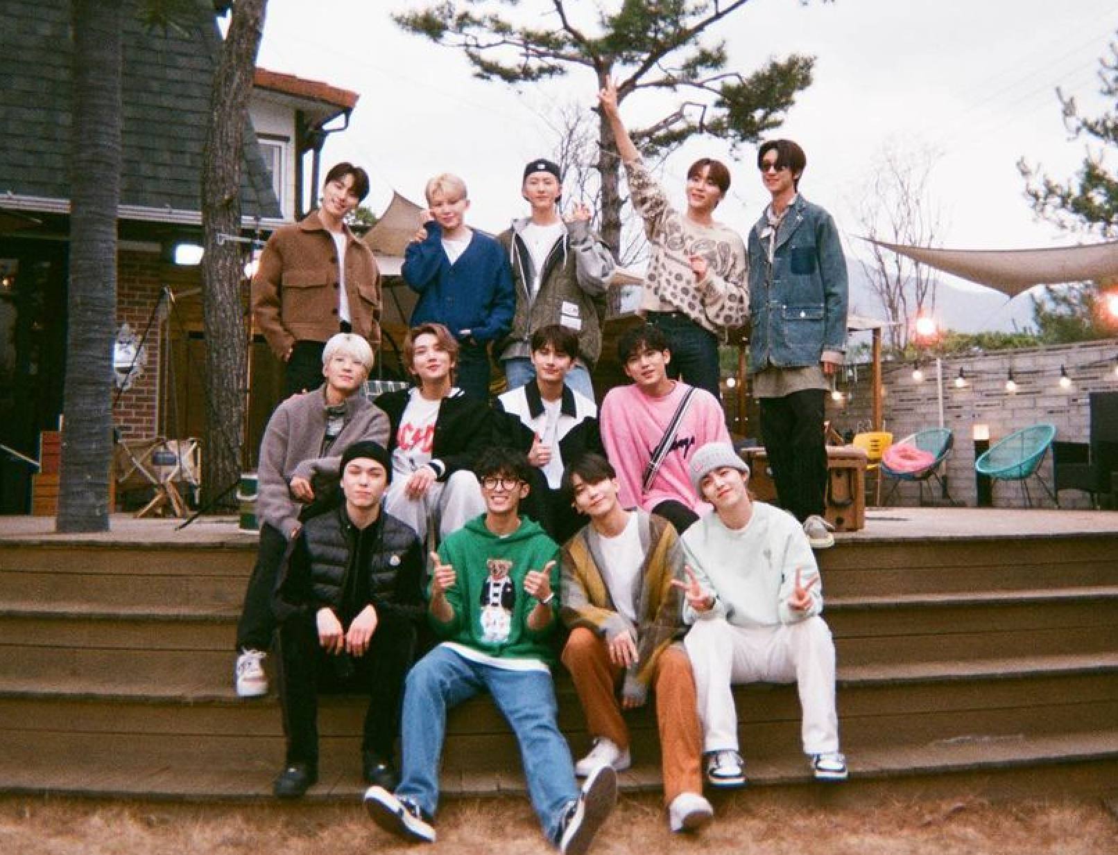 Seventeen is managed by Pledis Entertainment. Photo: @sound_of_coups/Instagram