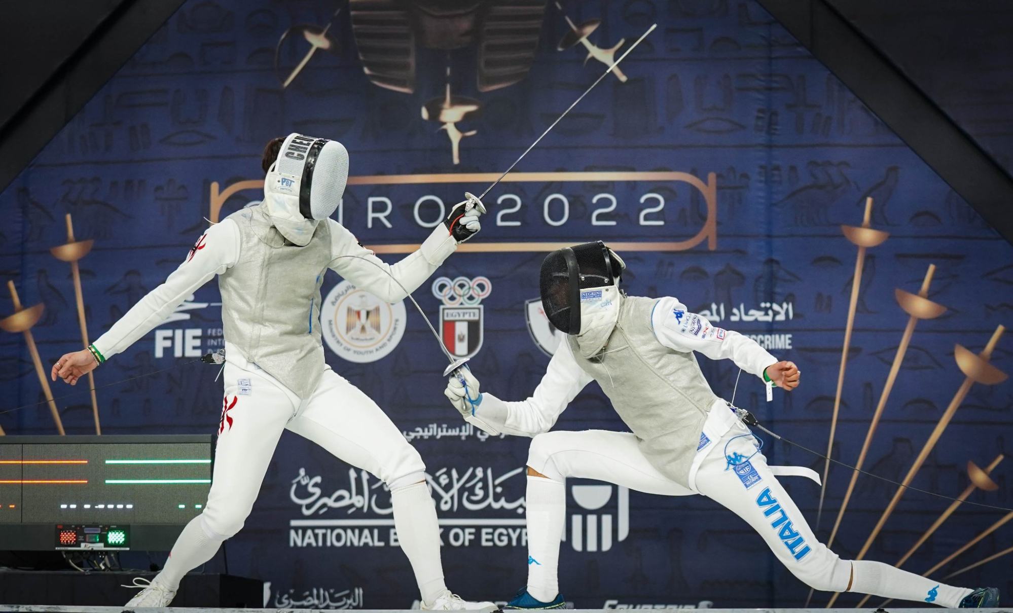 Fencing World Cup Fujairah: South Korea's Sera Song strikes back at Hong  Kong's Vivian Kong with sudden-death épée win