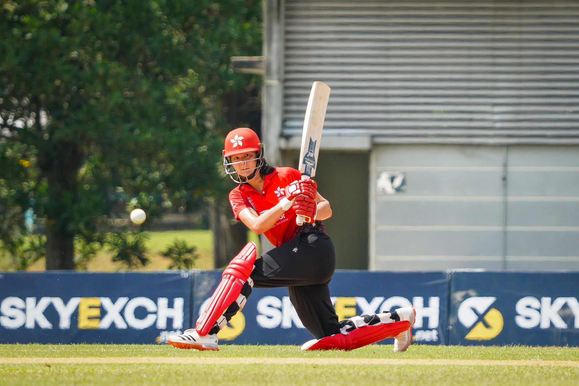 Mariko Hill has been a strong performer for Hong Kong’s women’s T20 cricket squad as they competed around the region. Photo: Cricket Hong Kong