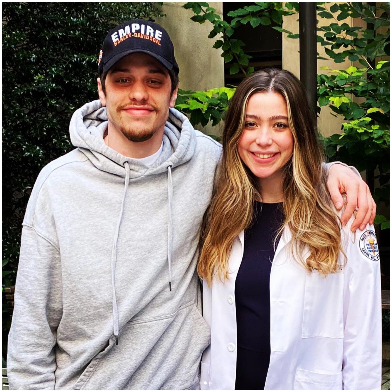 Pete Davidson and his little sister Casey Davidson lost their firefighter father on September 11, and are thought to be extremely close. Photo: @amyymarie118/Instagram