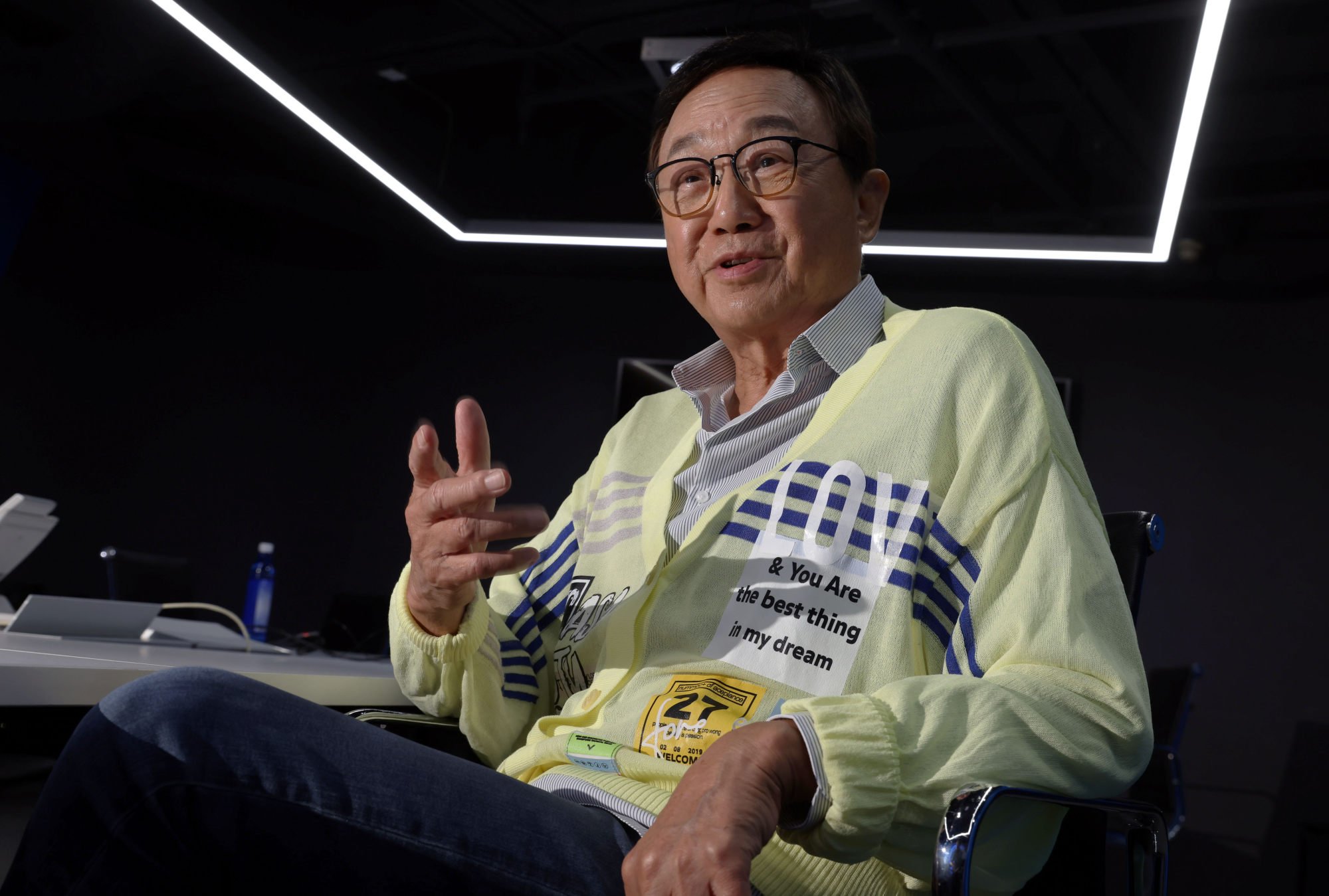 Michael Hui talks to the Post. Photo: Dickson Lee