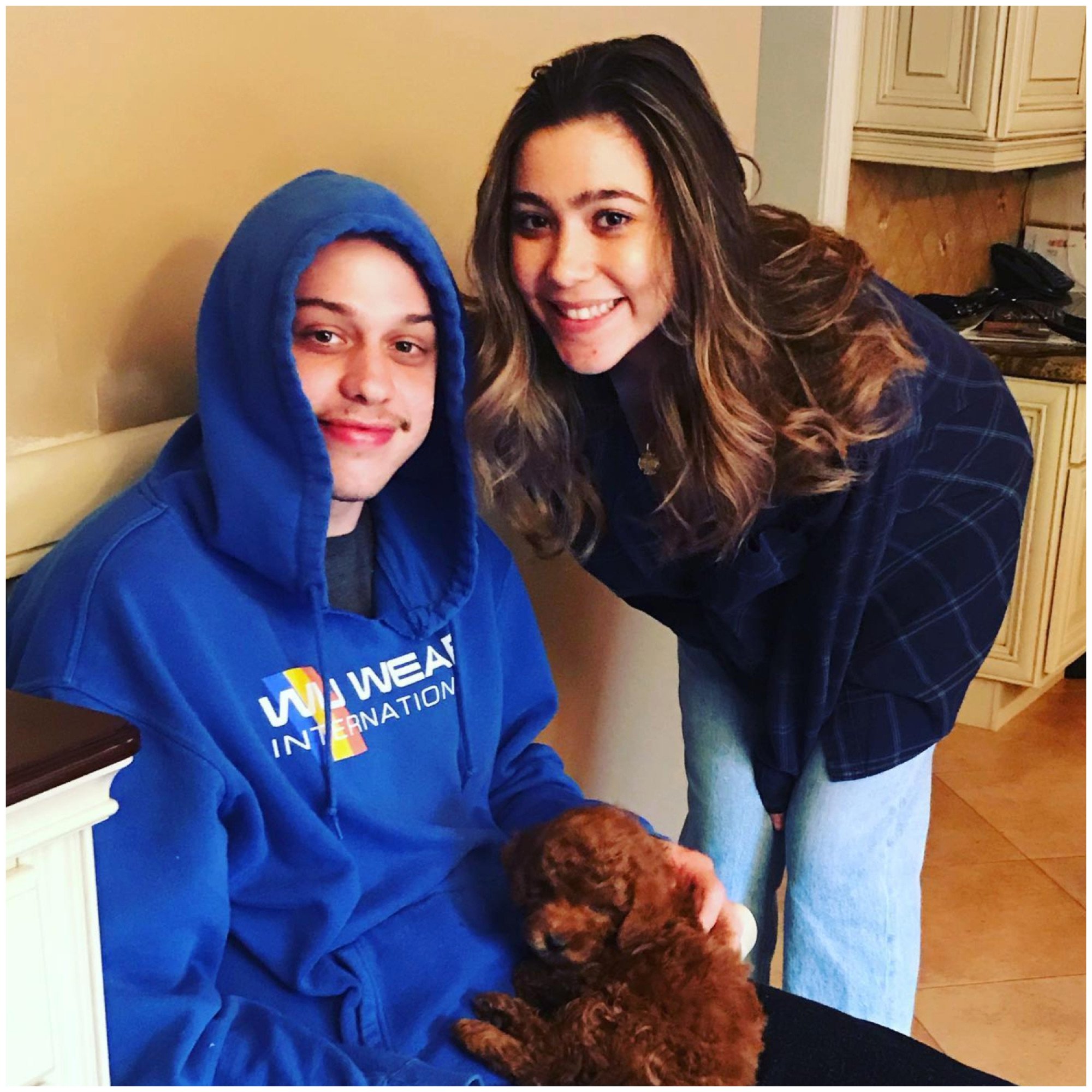 Kim Kardashian, Pete Davidson go Instagram-official in cuddly photo