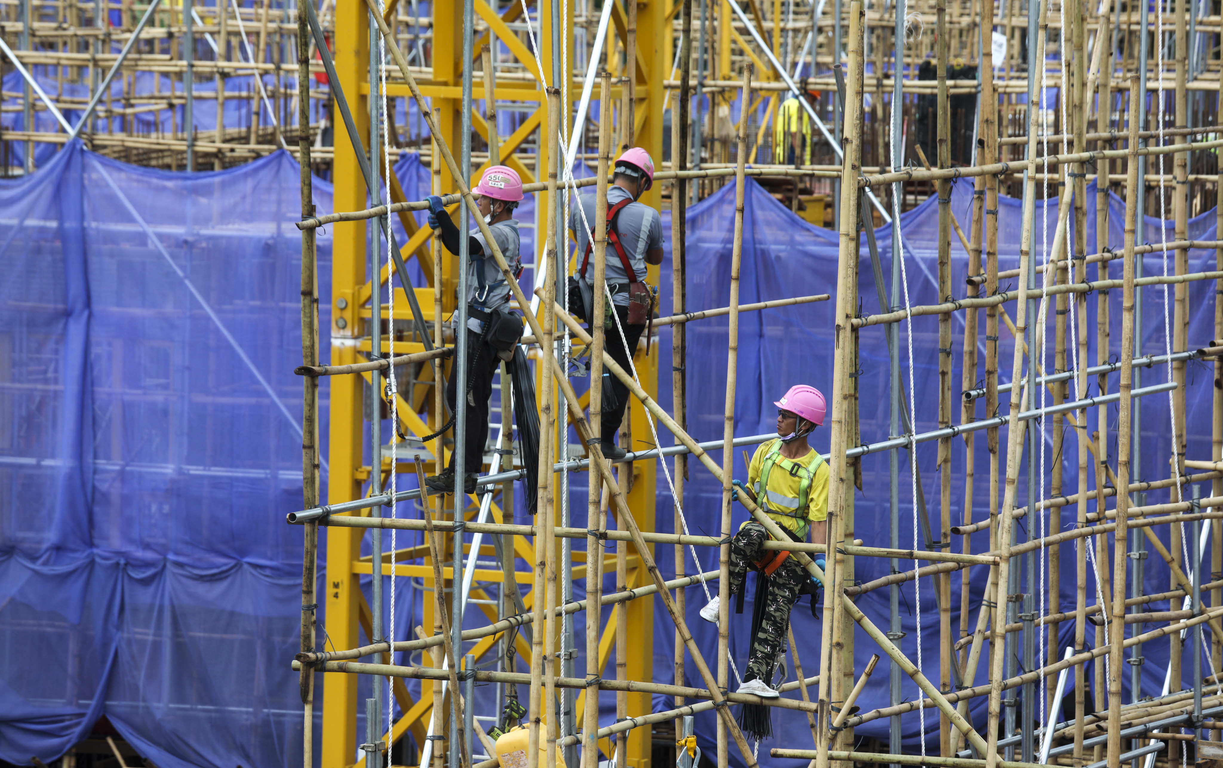 The government’s Civil Engineering Works Index showed building costs surged by 10.8 per cent last year. Photo: Xiaomei Chen