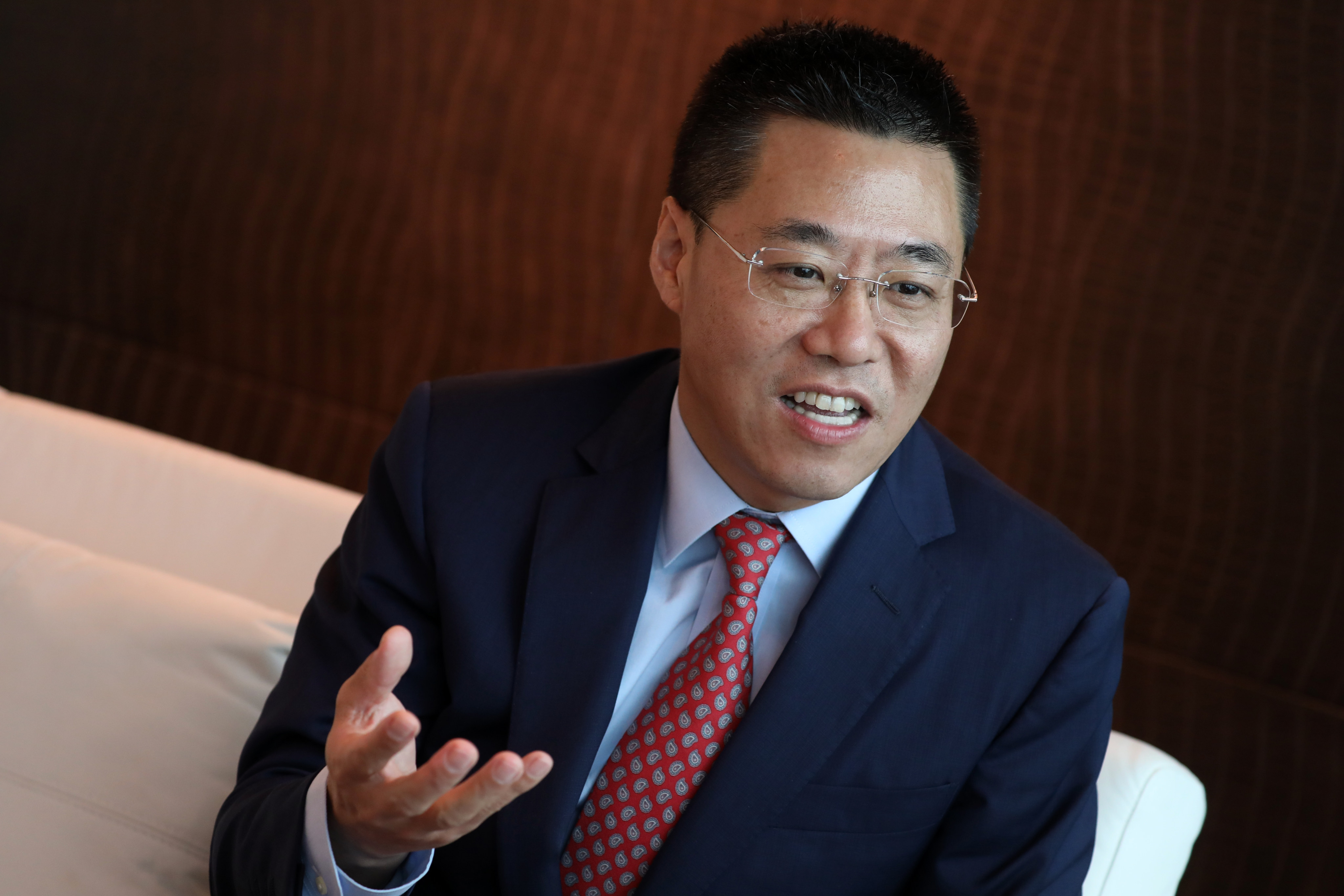 Chen Shuang, who resigned as CEO of China Everbright in 2019, is being investigated for ‘suspected violations of the law’, the CCDI said. Photo: Nora Tam