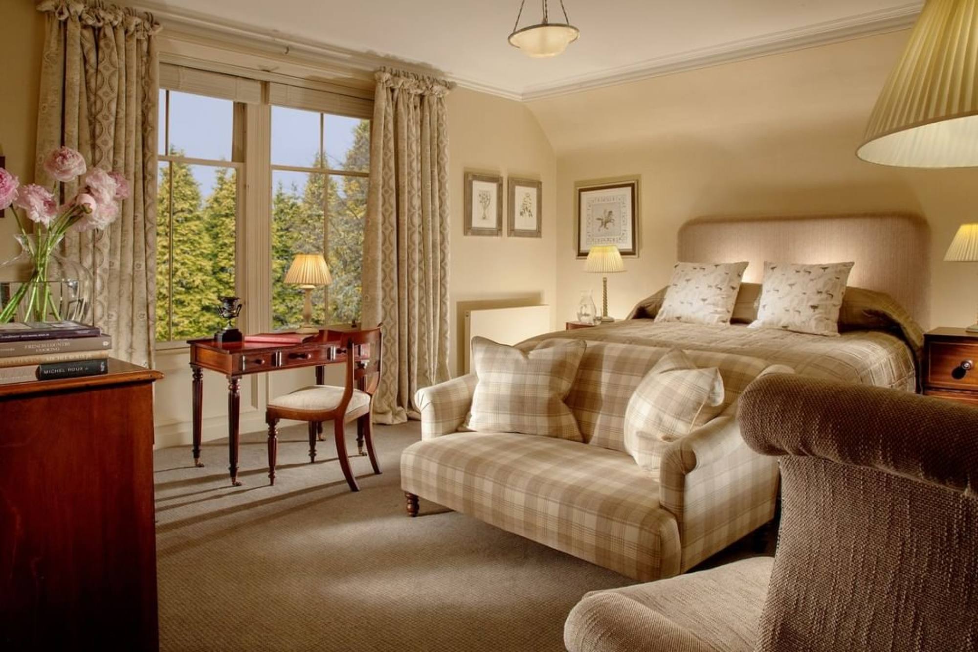 The Cromlix hotel exudes sophistication and charm. Photo: @cromlixhotel/Instagram