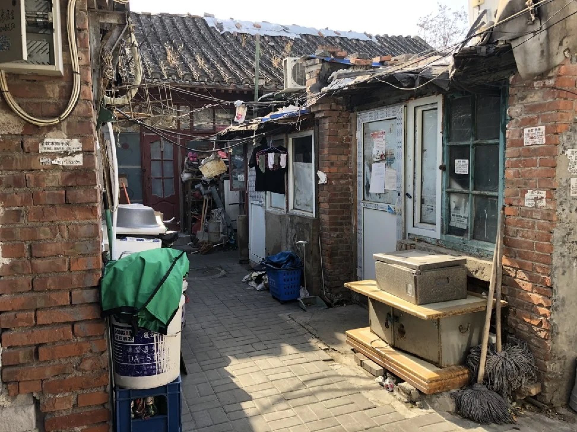 No. 121 Lanman Hutong in Xicheng district, where a cubicle fetched US$182,400 in November 2019. Photo: Louise Moon