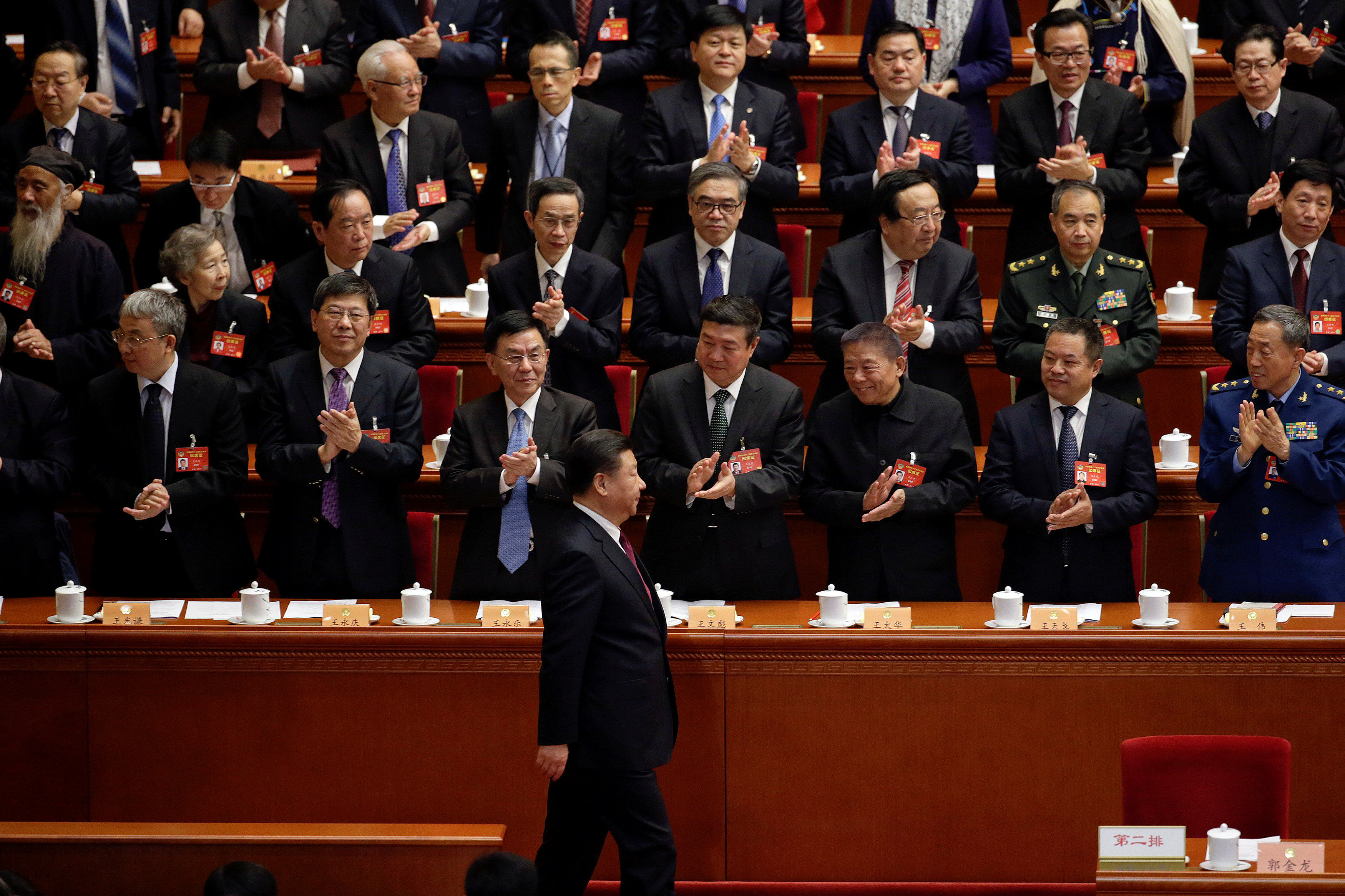 Xi Jinping has long been referred to as the core of the party, but speculation is growing he will be given a new title. Photo: Reuters 