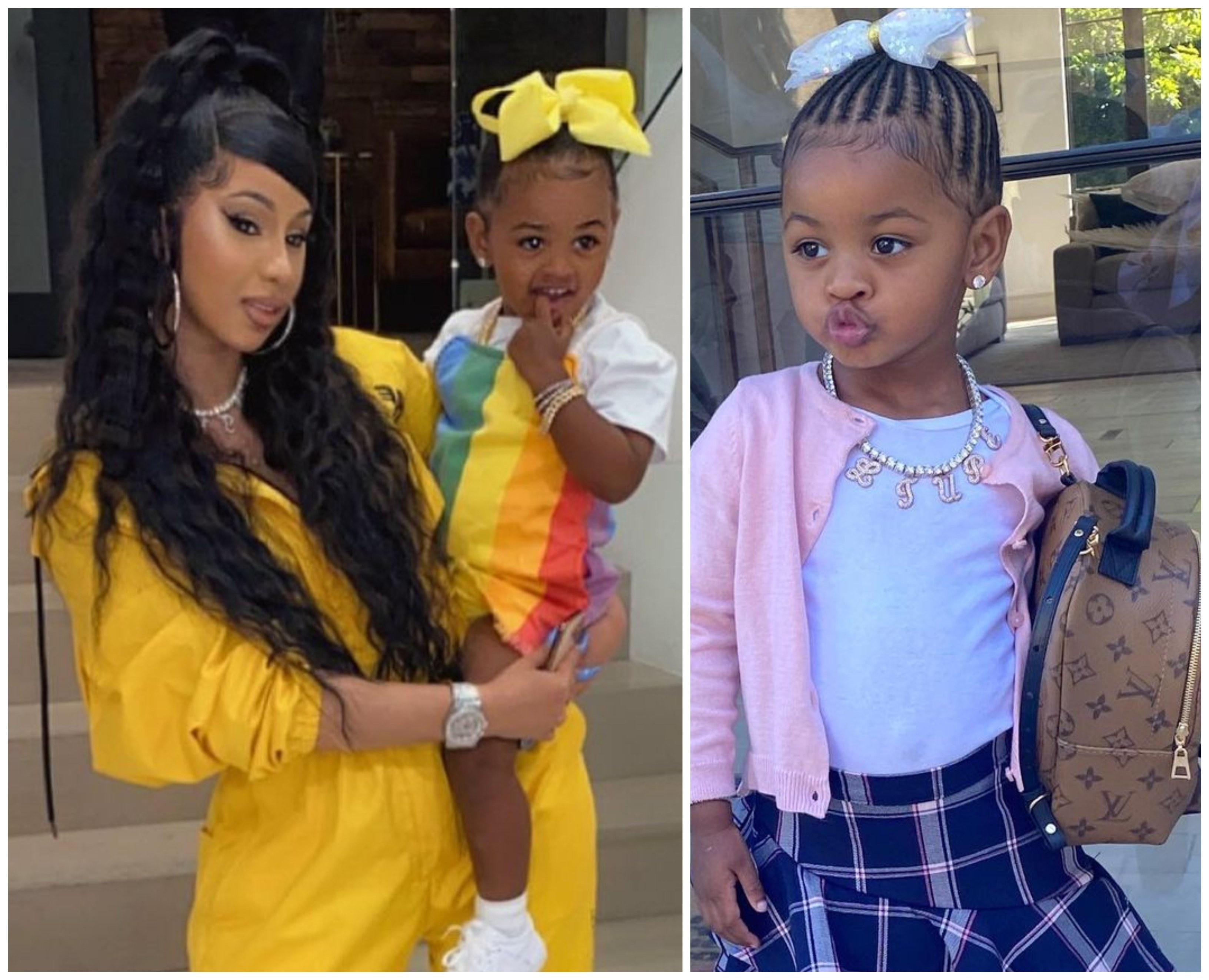 The fabulous life (and wardrobe) of Cardi B's daughter Kulture: from Dior and Chanel shopping sprees with mum, to Swarovski-encrusted Hermès Birkins, a Rolls-Royce car seat and her own Richard Mille |