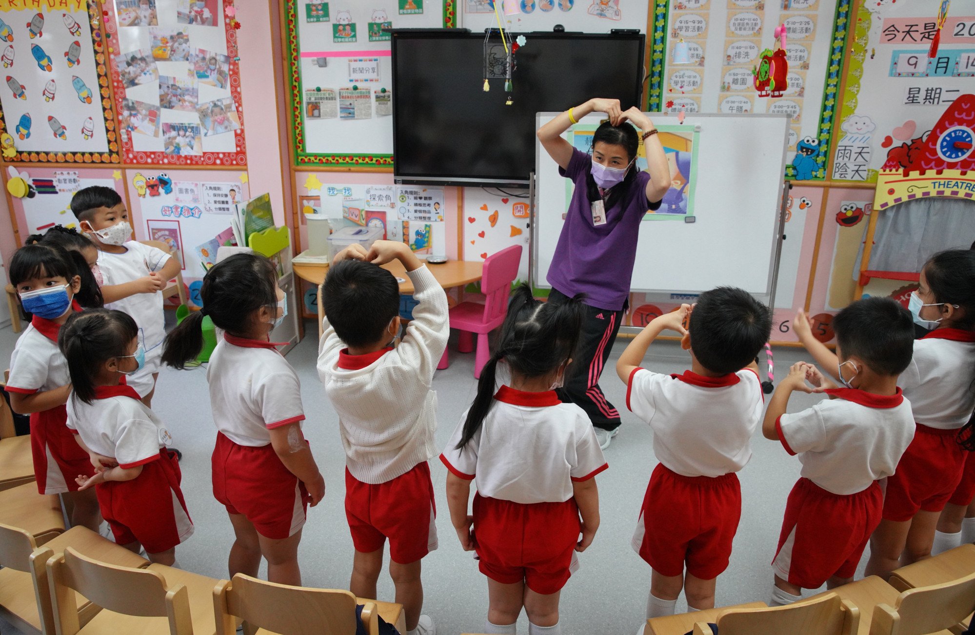 Schools are rushing to recruit fresh teachers to make up for departing educators. Photo: Winson Wong