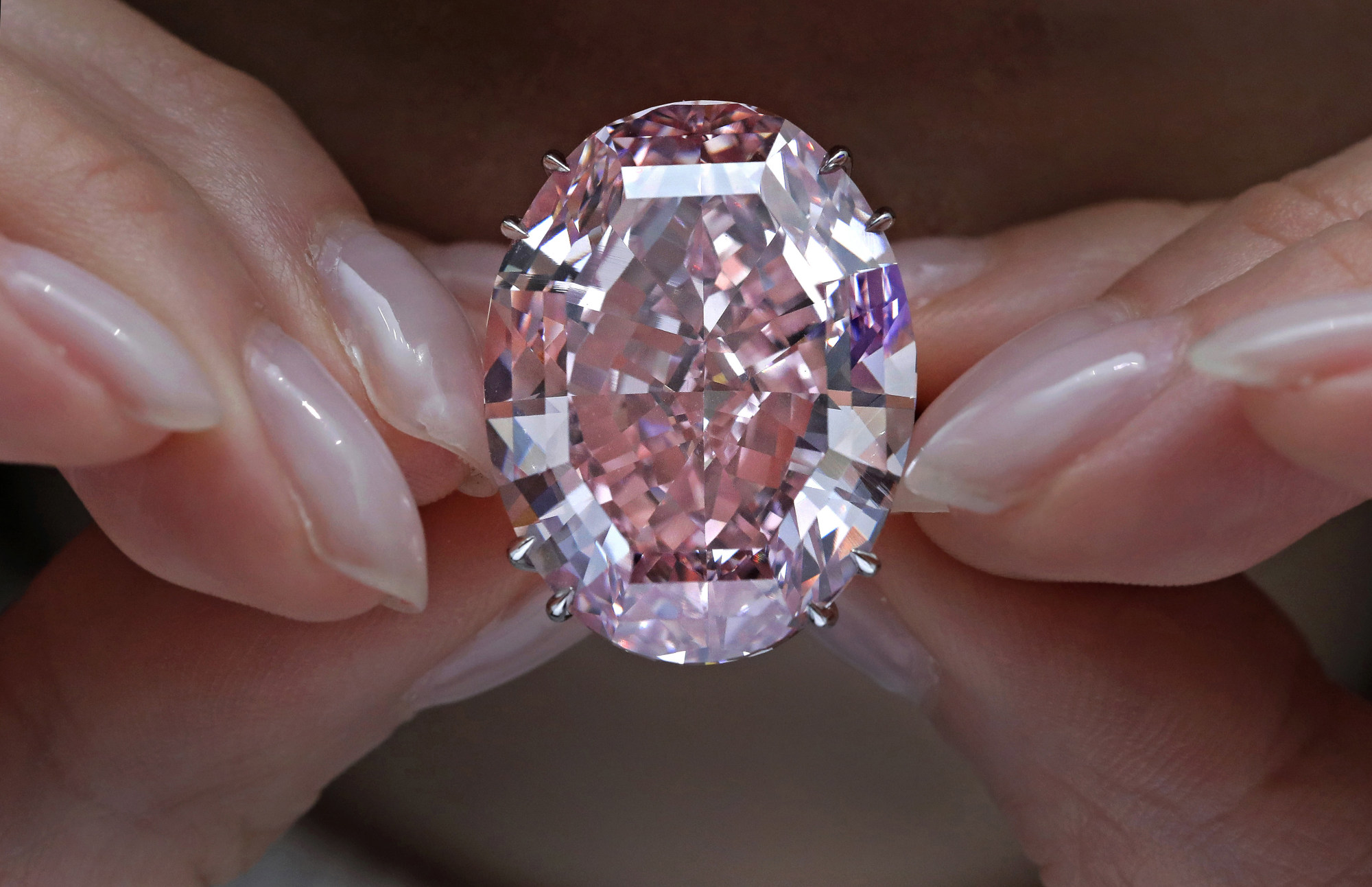 Rare pink diamond is largest such gemstone found in 300 years l