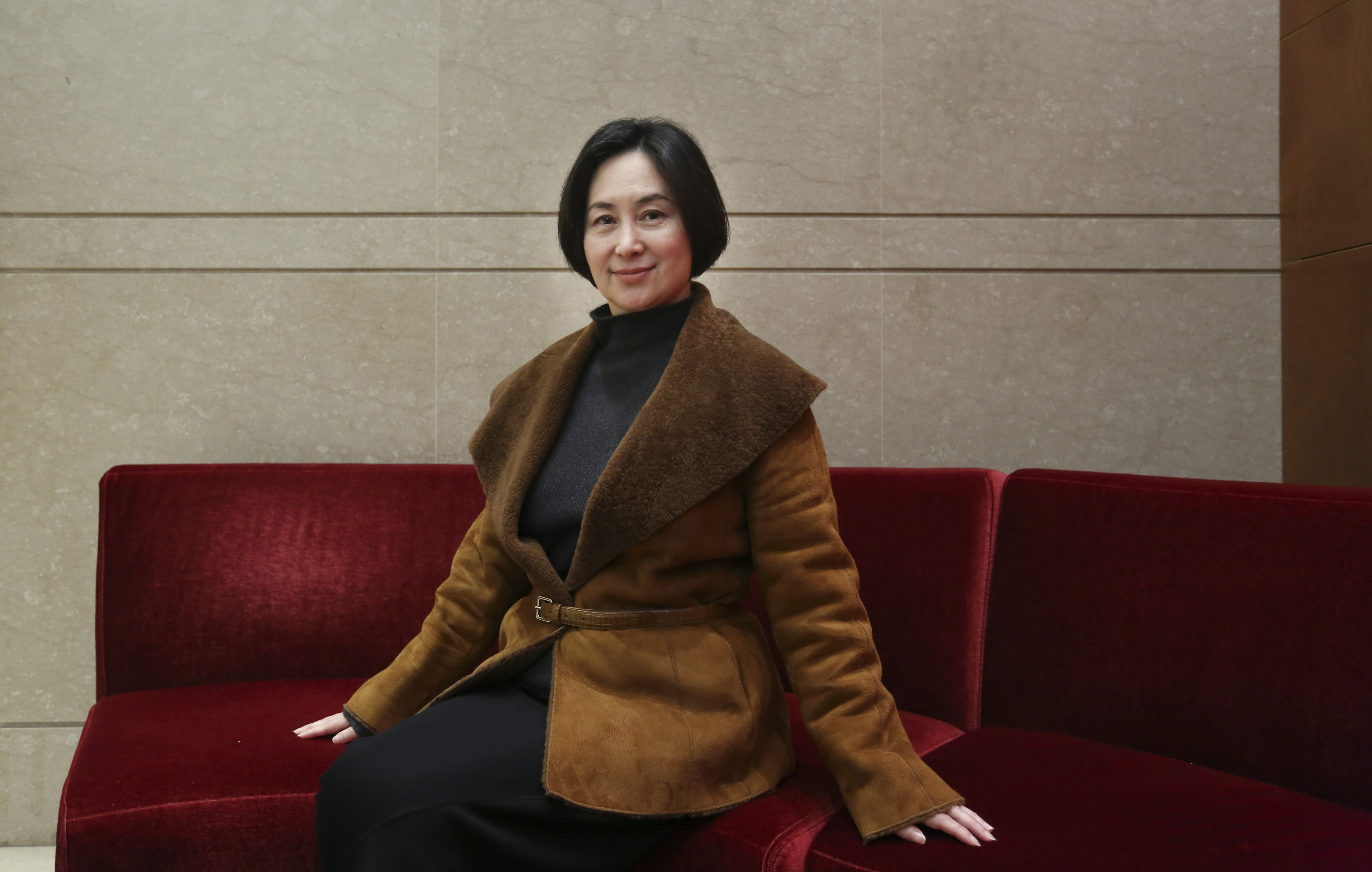 Co-chairperson of MGM China Holdings, Pansy Ho Chiu-king, poses for a photograph in Hong Kong on March 08, 2017.  08MAR17  [FEATURES]   SCMP / Jonathan Wong